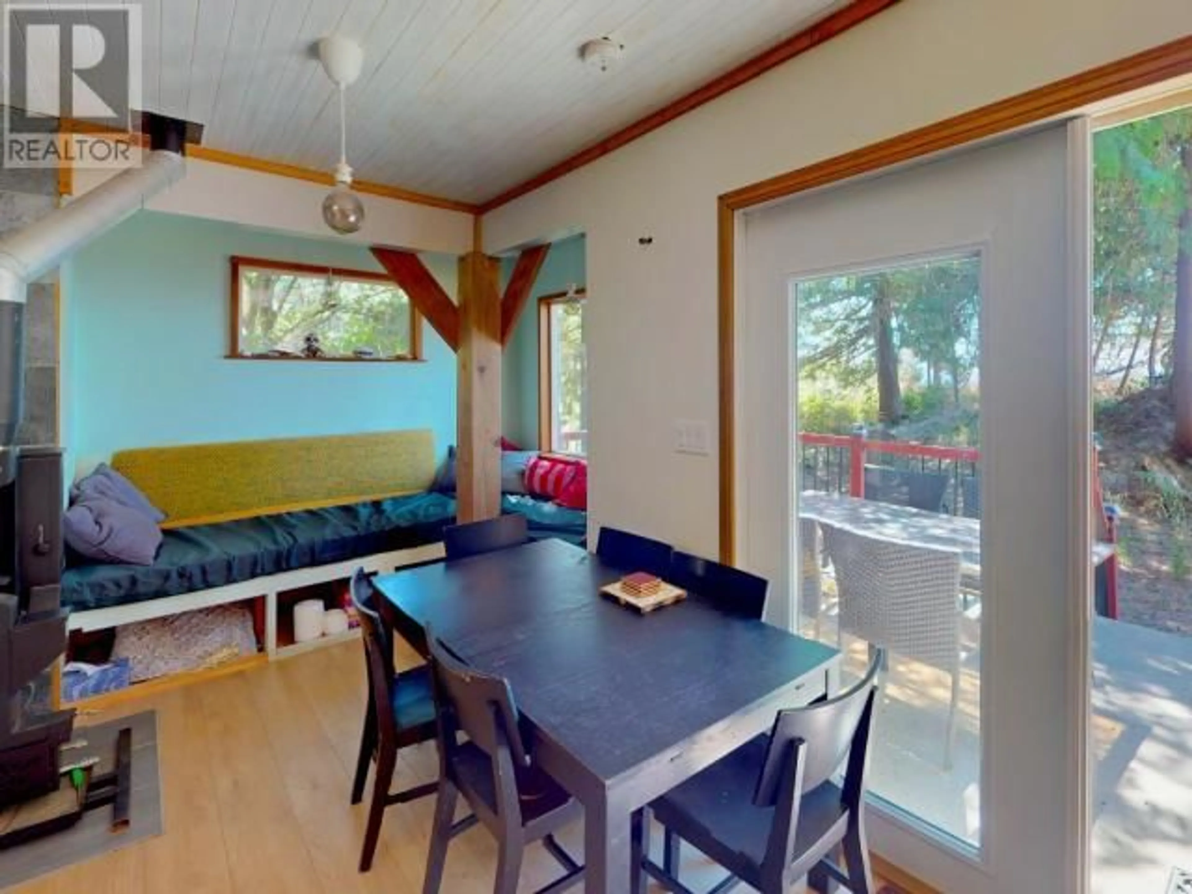 Dining room, wood/laminate floor for 1848/1856 VANCOUVER BLVD, Savary Island British Columbia V0N2G0