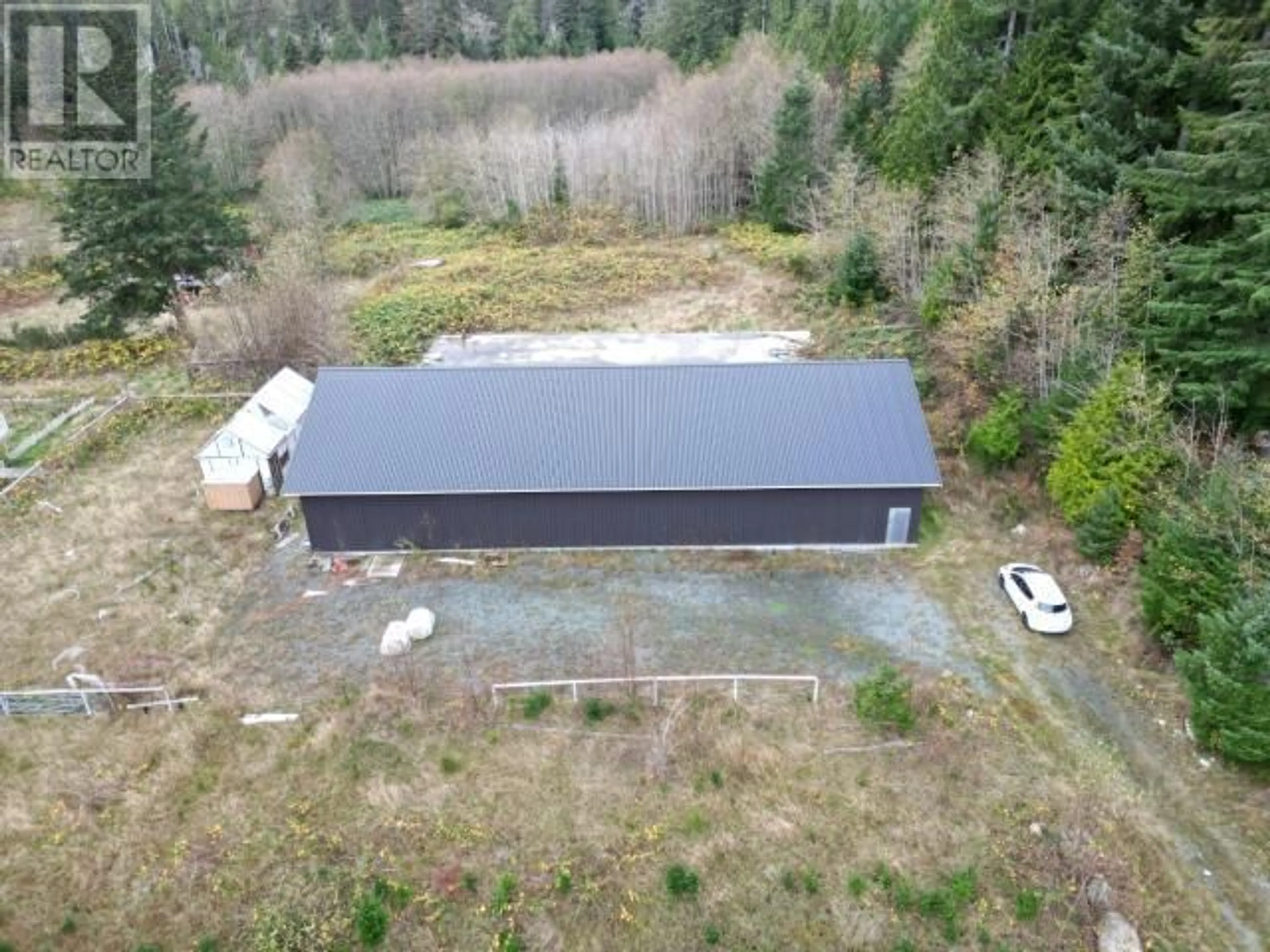 A pic from outside/outdoor area/front of a property/back of a property/a pic from drone, building for 3567 PADGETT RD, Powell River British Columbia V8A0S7