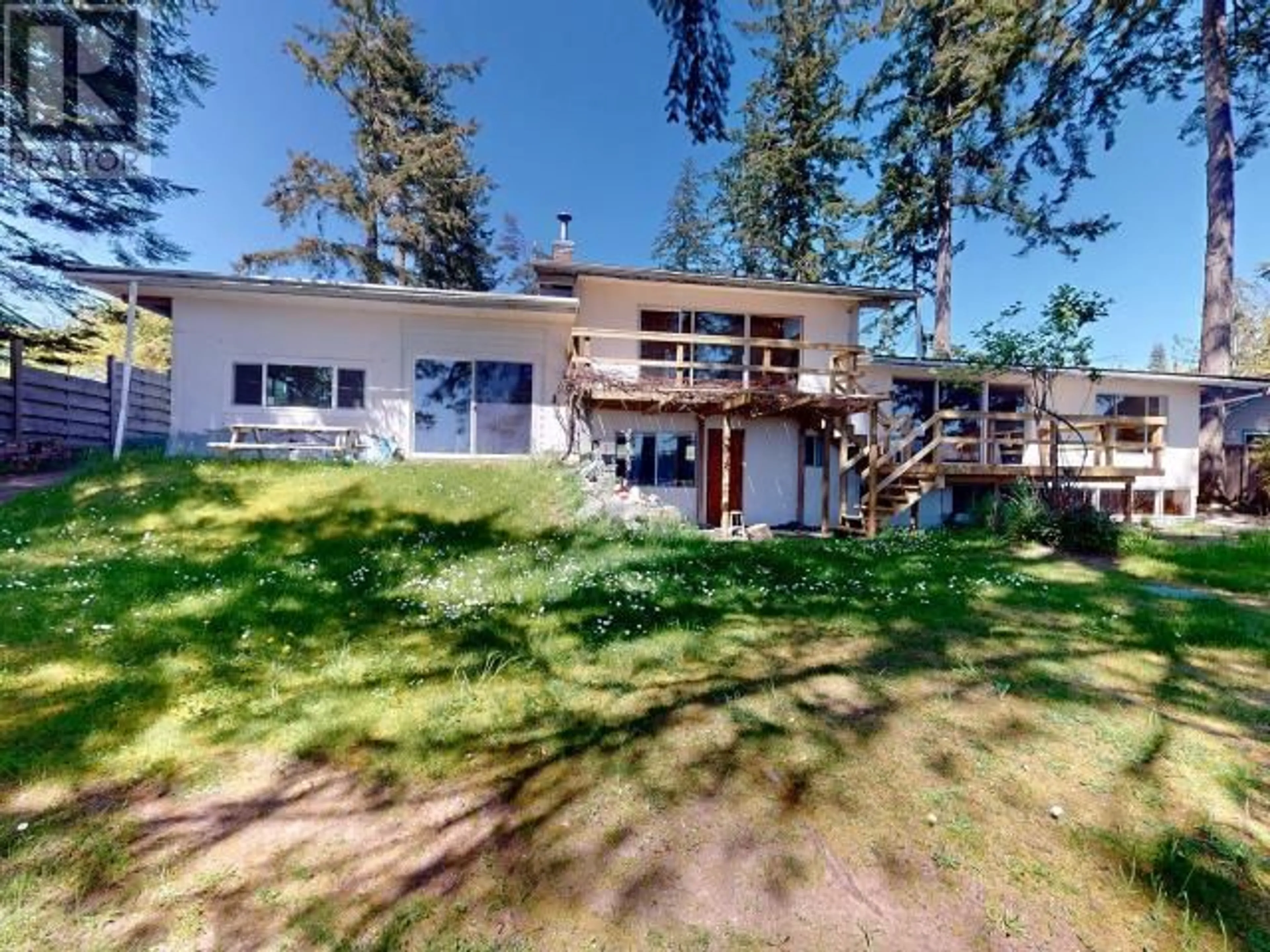 A pic from outside/outdoor area/front of a property/back of a property/a pic from drone, water/lake/river/ocean view for 4574 SANDERSON ROAD, Texada Island British Columbia