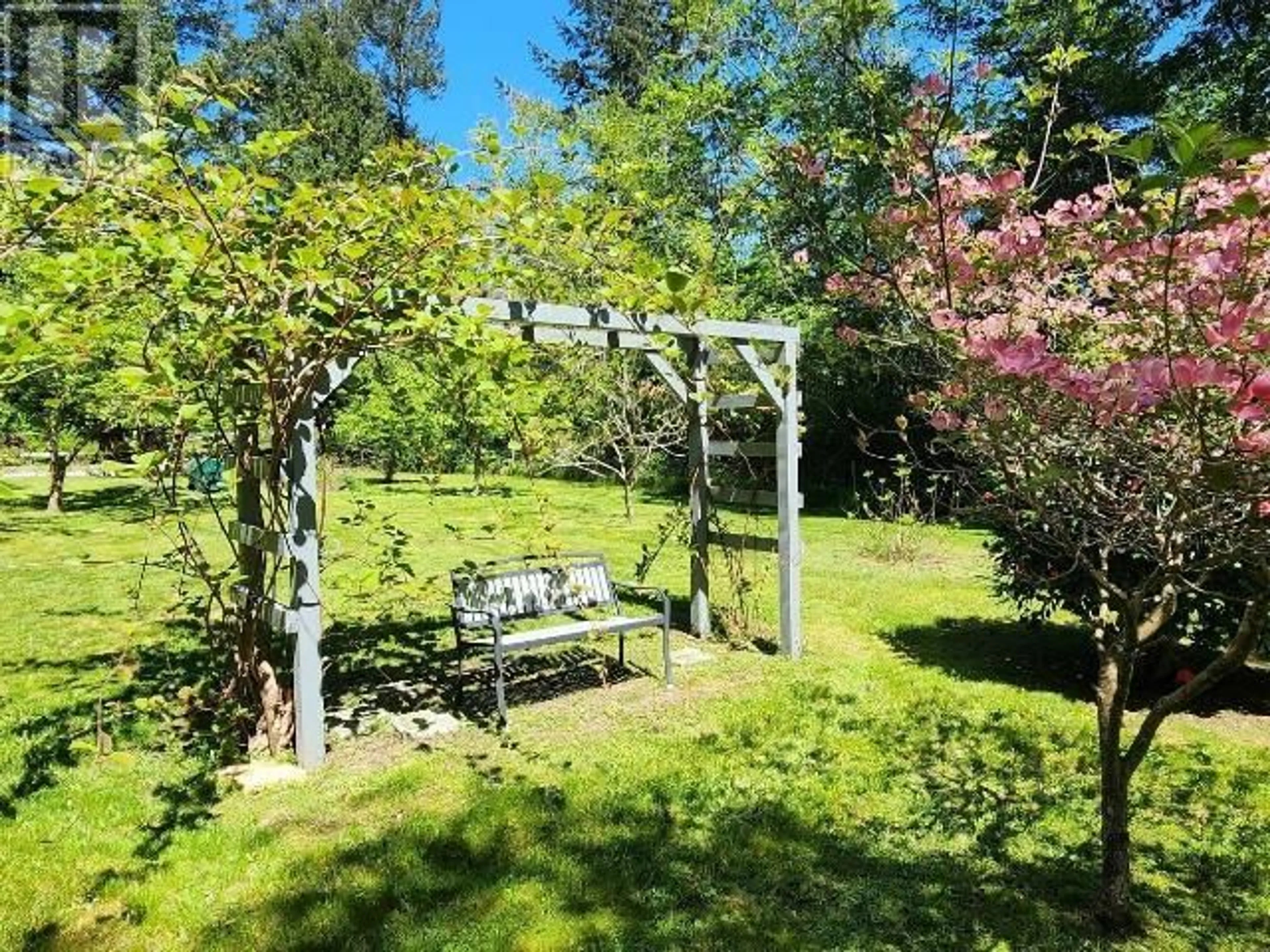 Patio, forest/trees view for 10187 HIGHWAY 101, Powell River British Columbia