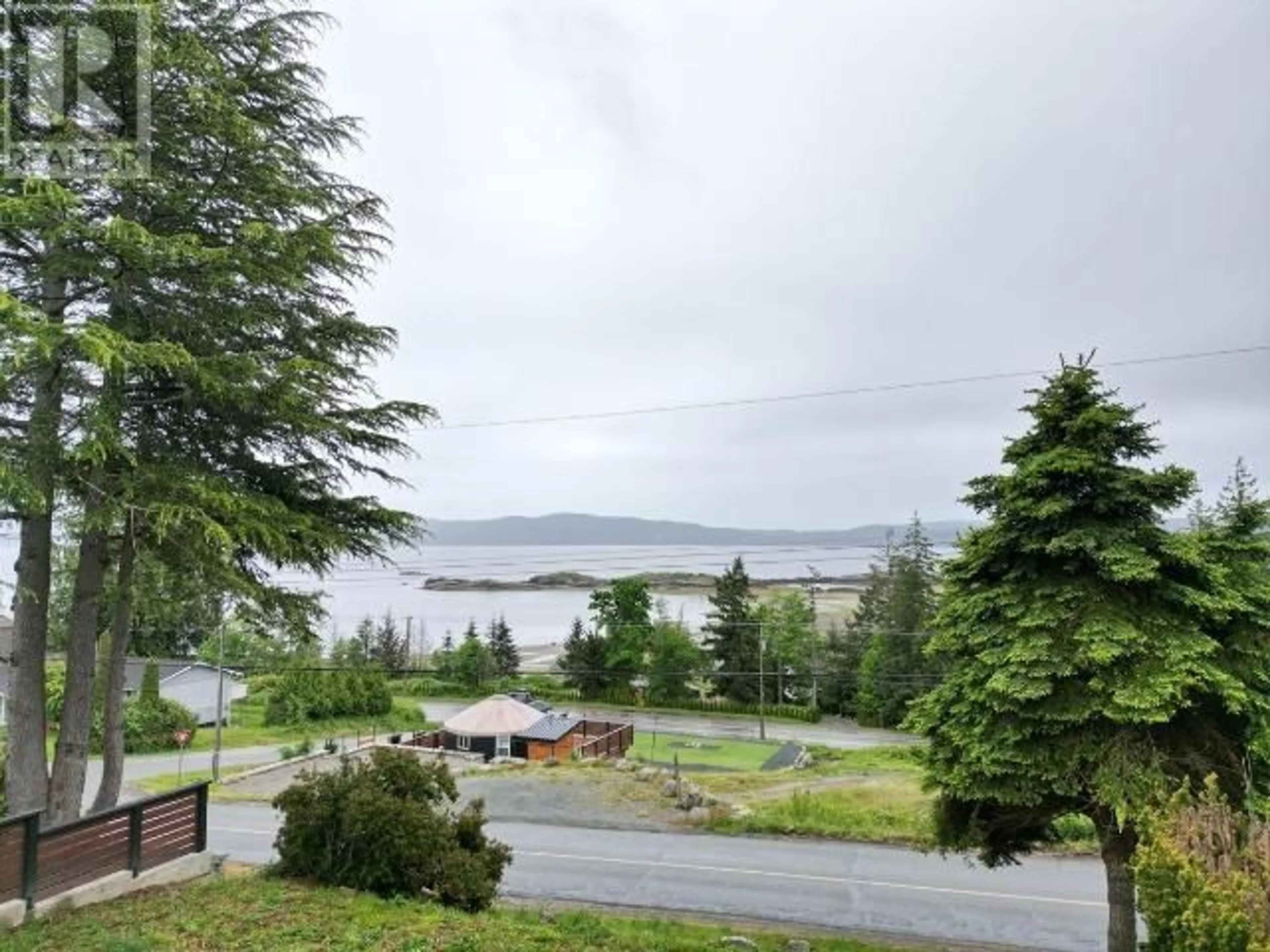 A pic from outside/outdoor area/front of a property/back of a property/a pic from drone, water/lake/river/ocean view for 8140 CENTENNIAL DRIVE, Powell River British Columbia