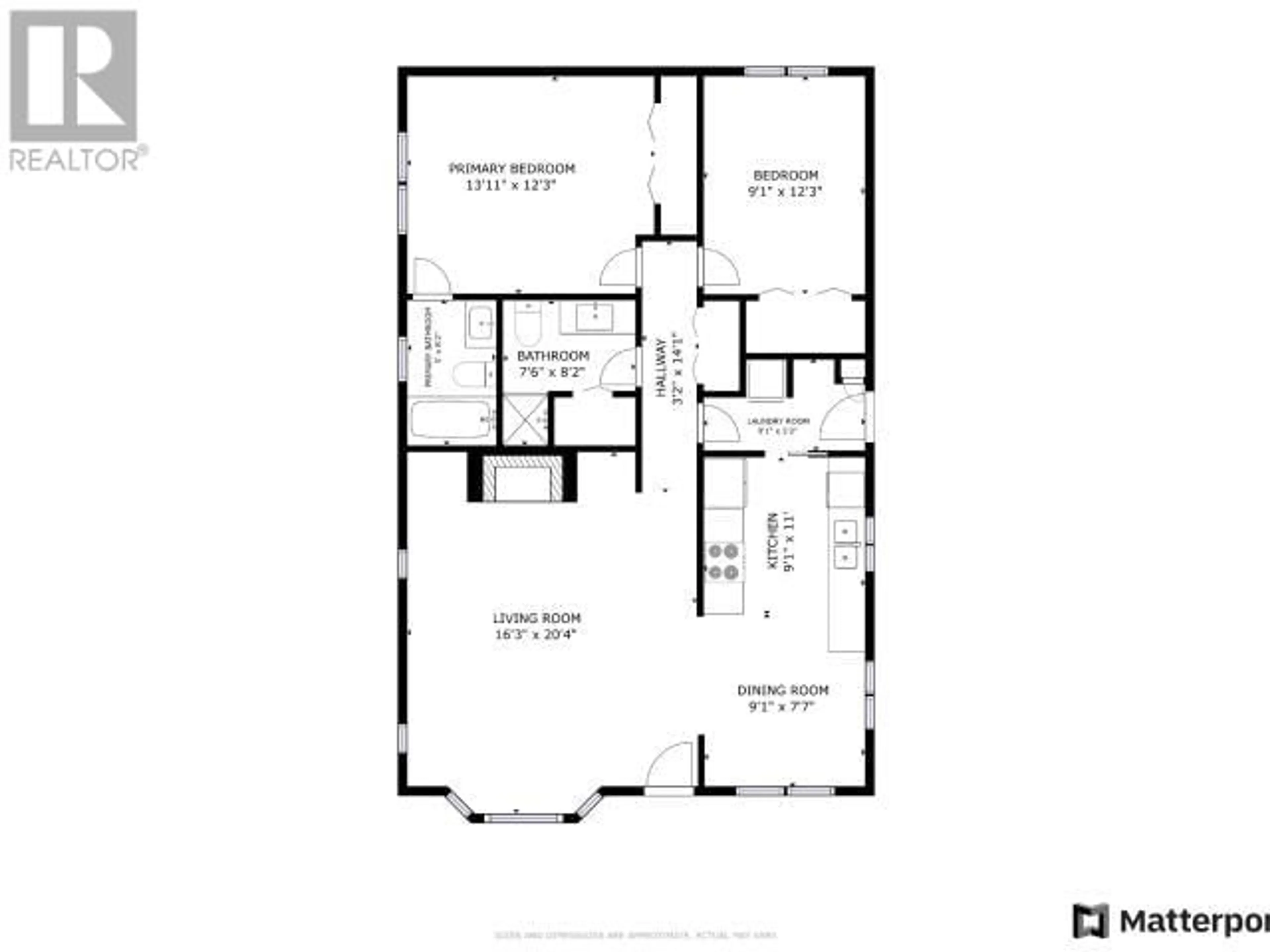 Floor plan for 4721 REDONDA AVE, Powell River British Columbia V8A5L7