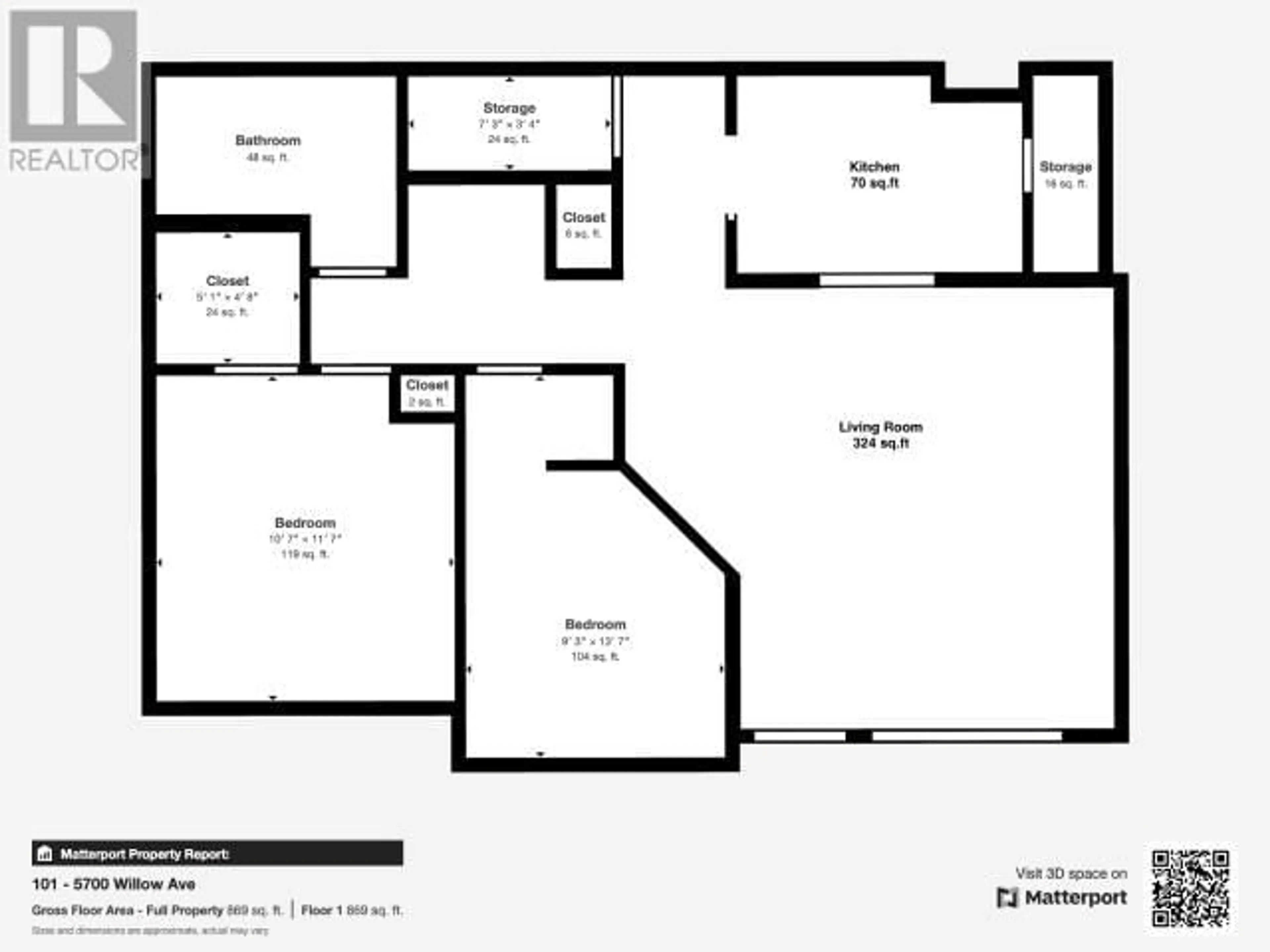 Floor plan for 101 - 101-5700 WILLOW AVE, Powell River British Columbia V8A5T1