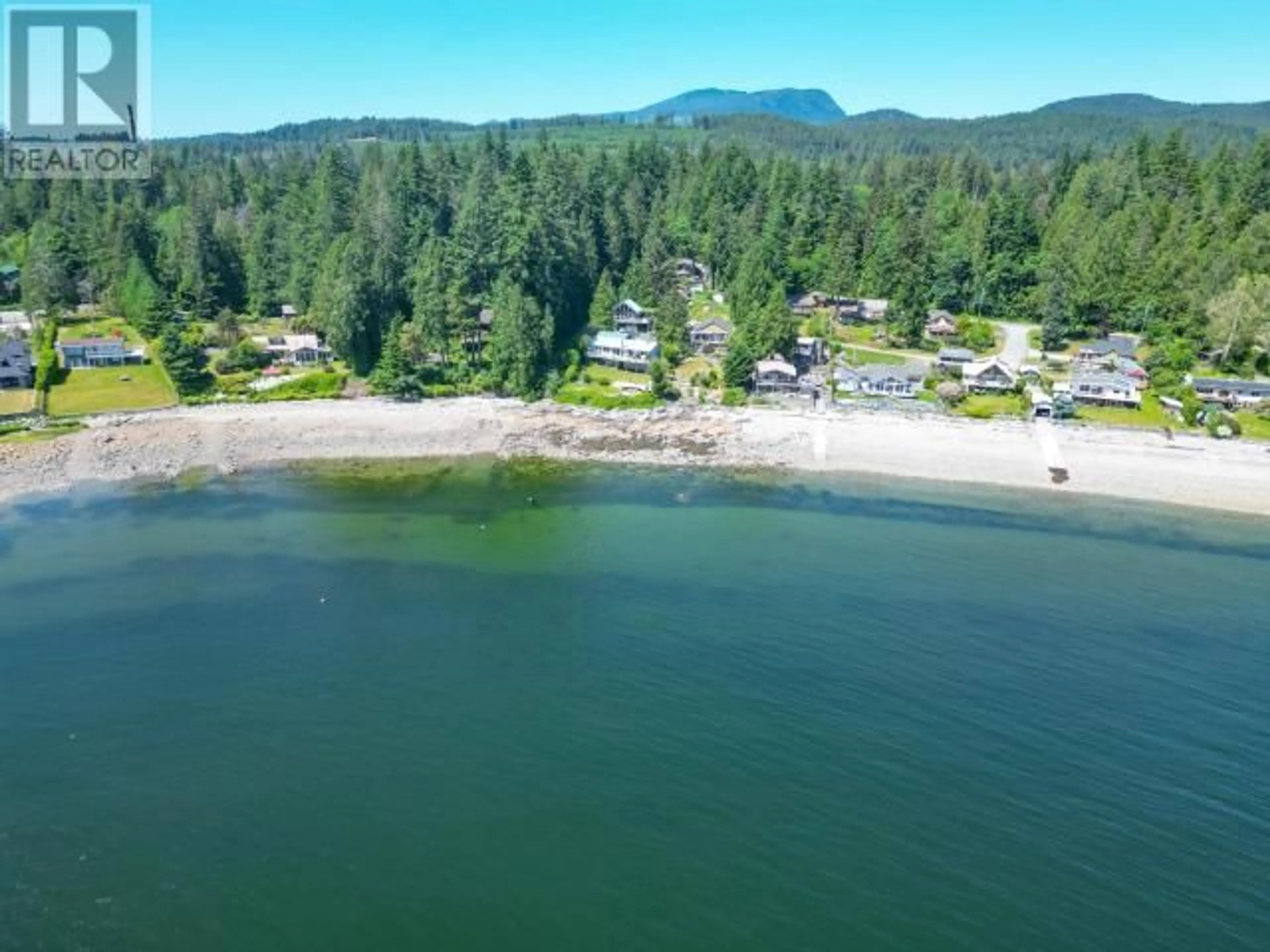 A pic from outside/outdoor area/front of a property/back of a property/a pic from drone, water/lake/river/ocean view for 12205 SCOTCH FIR POINT RD, Powell River British Columbia V8A0M4