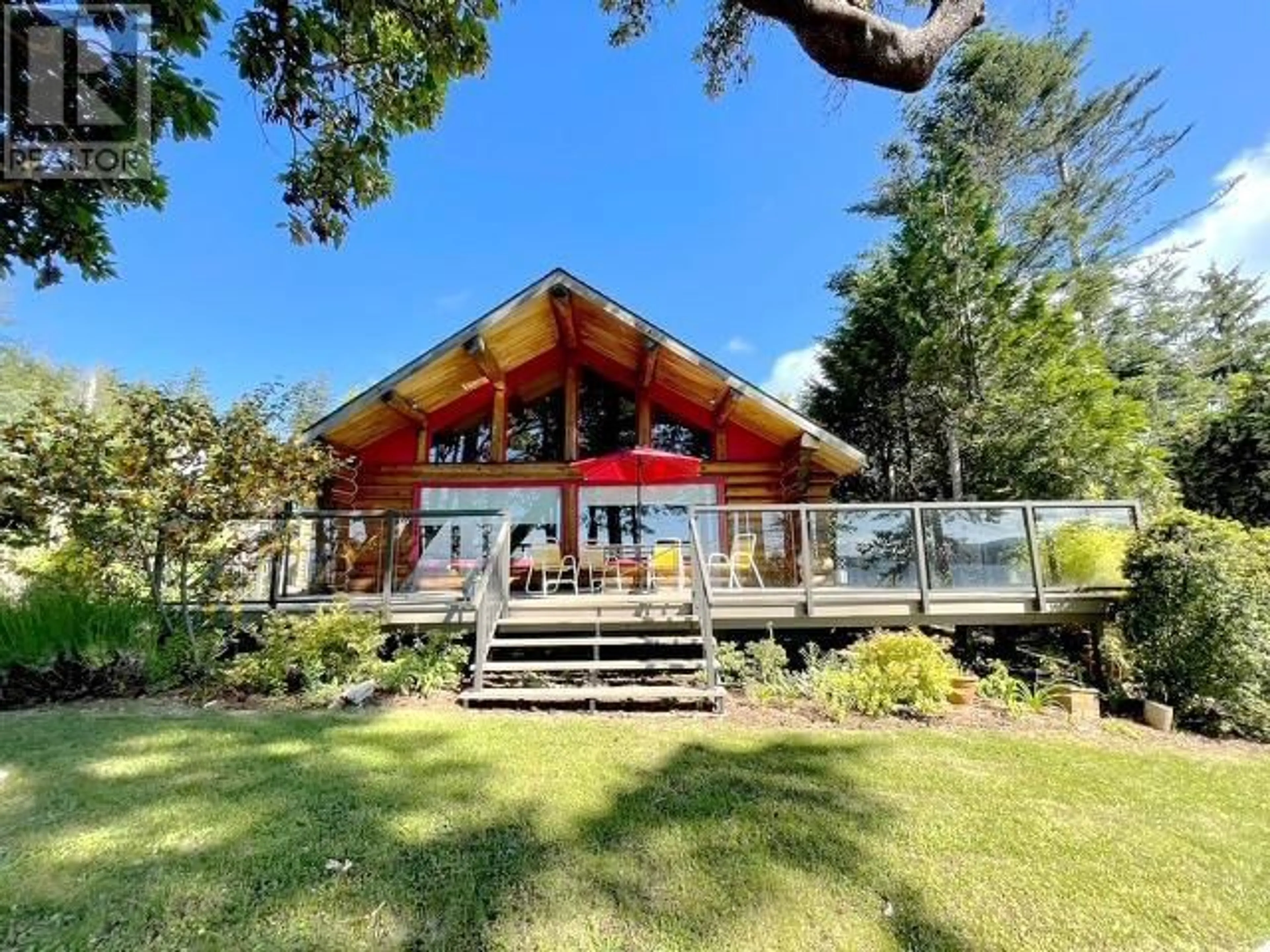 A pic from outside/outdoor area/front of a property/back of a property/a pic from drone, water/lake/river/ocean view for 4304 SANDERSON ROAD, Texada Island British Columbia V0N1W0