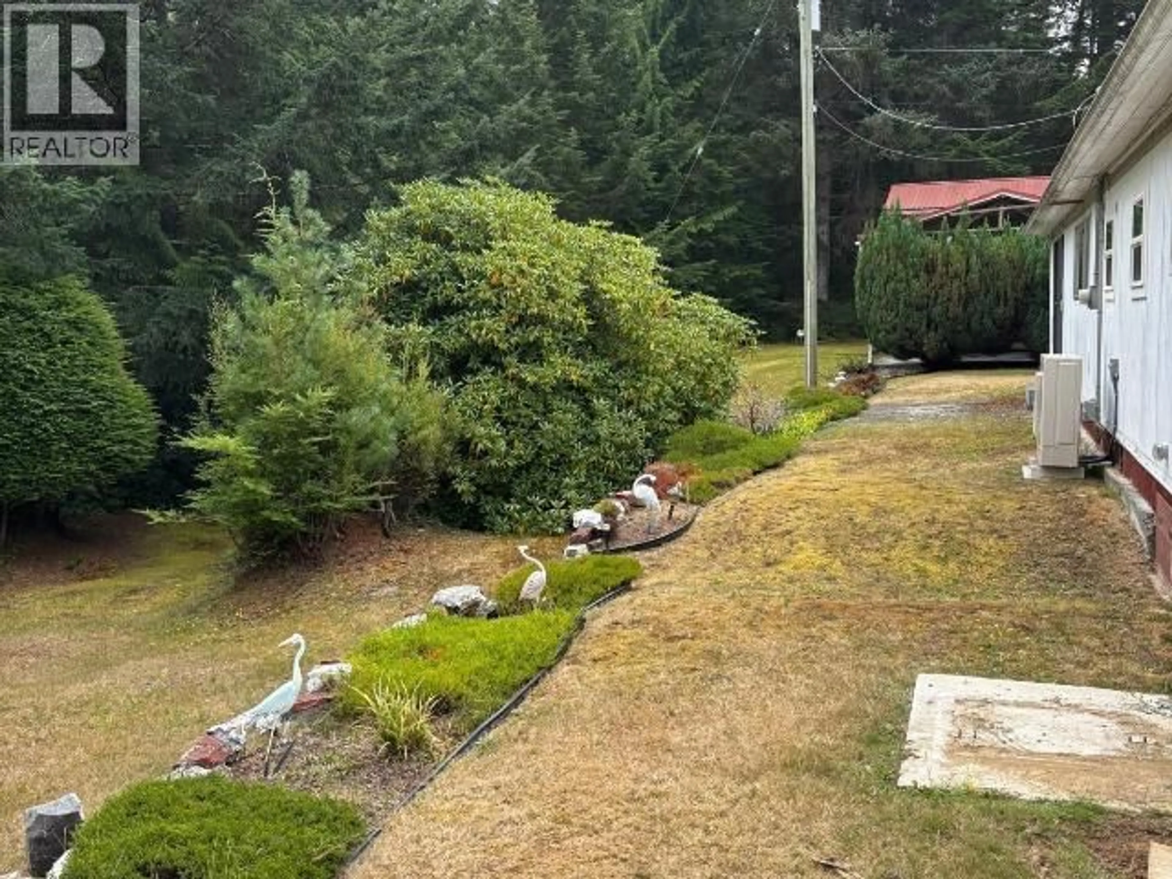 A pic from outside/outdoor area/front of a property/back of a property/a pic from drone, forest/trees view for 3533 GILLIES BAY RD ROAD, Texada Island British Columbia V0N3K0