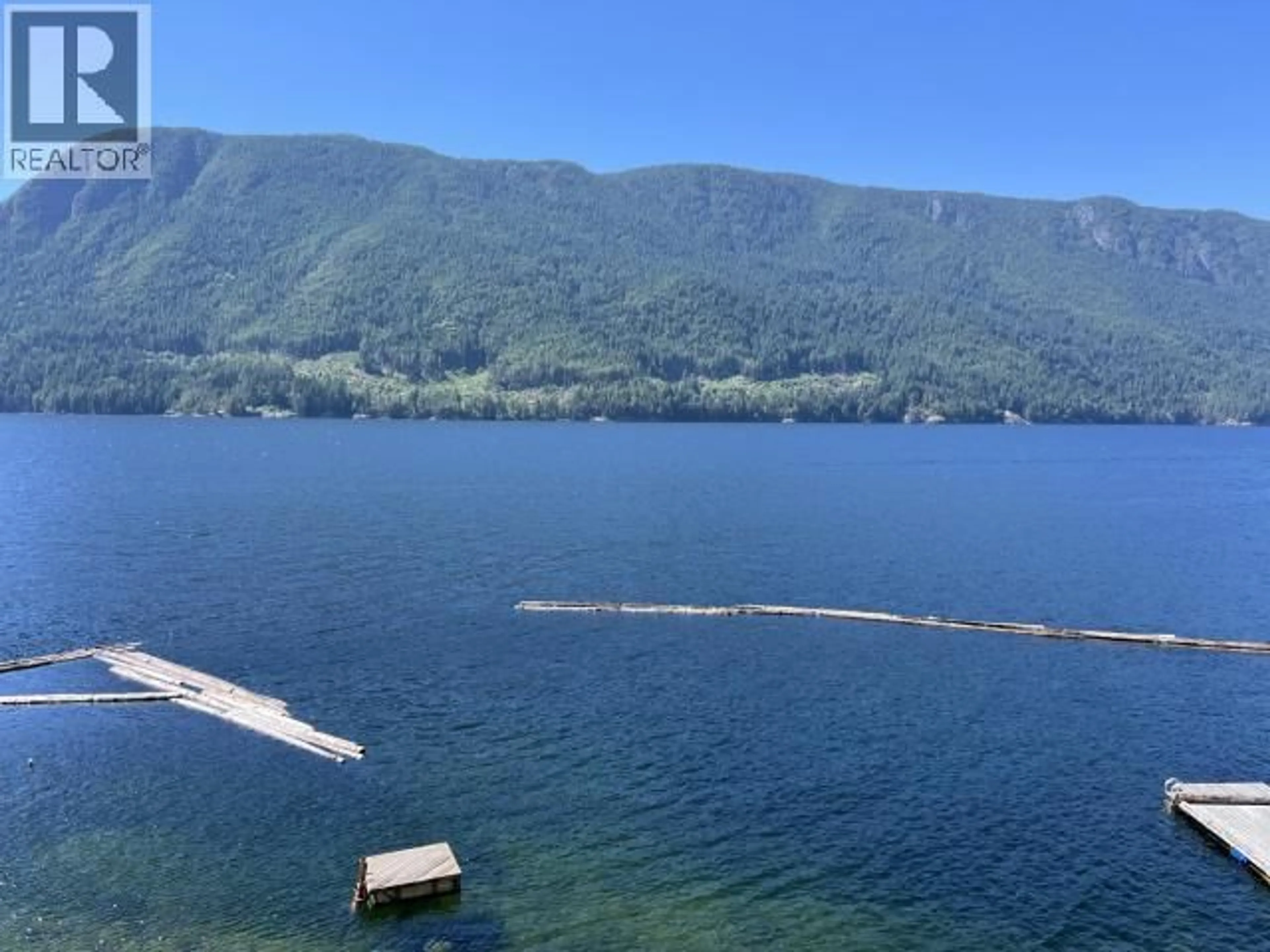 A pic from outside/outdoor area/front of a property/back of a property/a pic from drone, water/lake/river/ocean view for 9302 POWELL LAKE, Remote Areas British Columbia