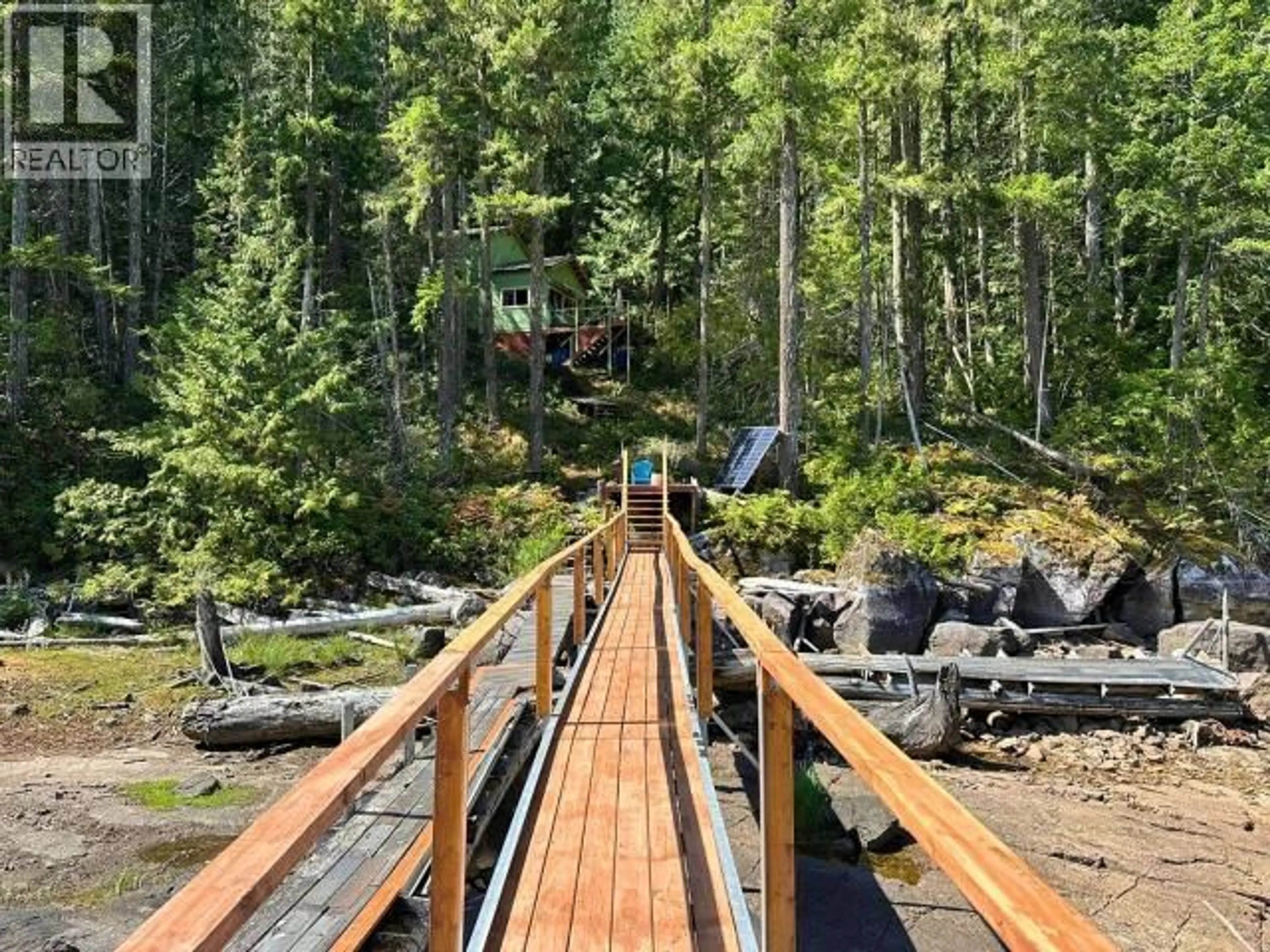 Patio, forest/trees view for Block R-DL - 3864 POWELL LAKE, Powell River British Columbia