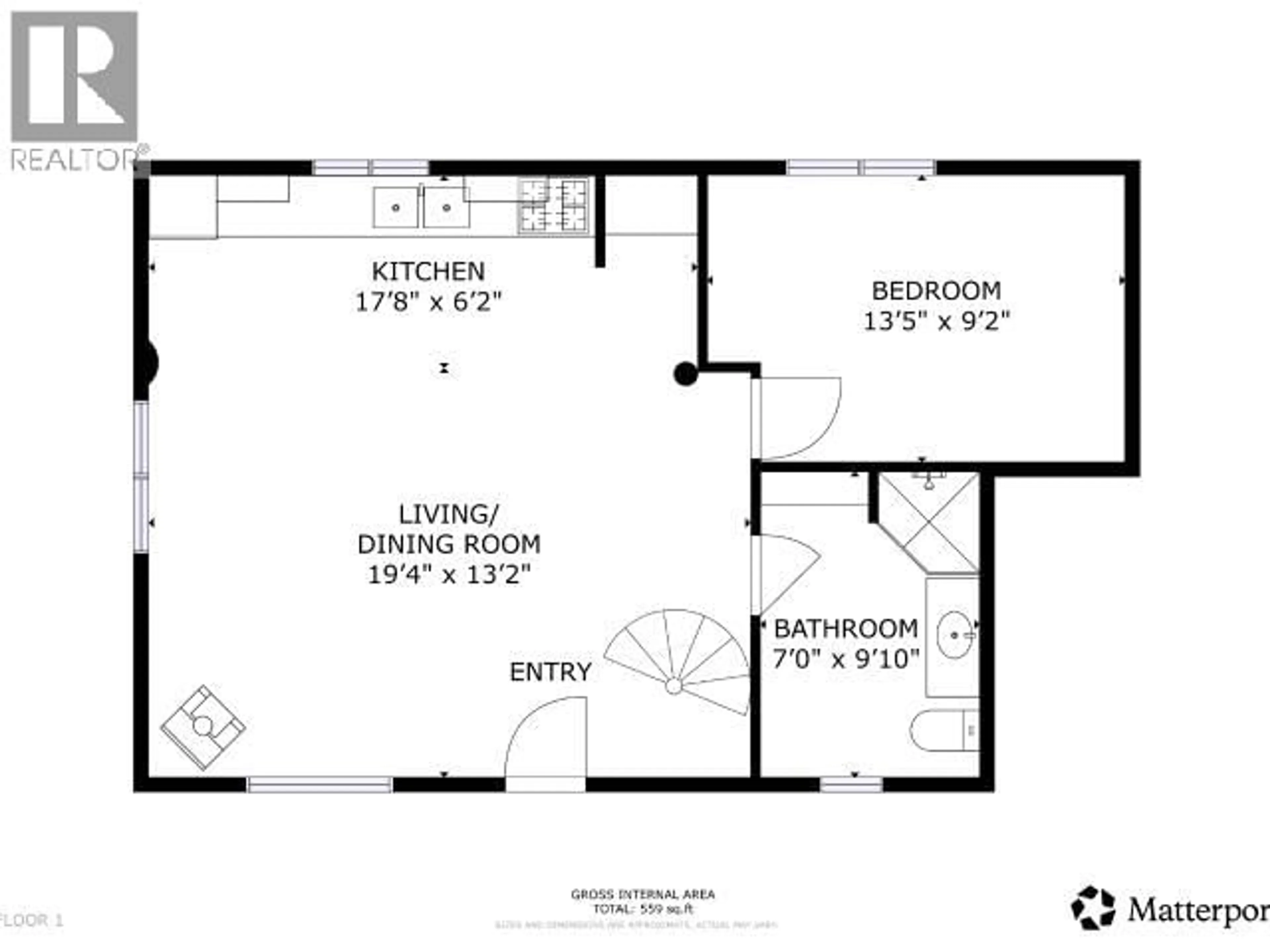 Floor plan for 1466 VANCOUVER BLVD, Savary Island British Columbia V0N2G0
