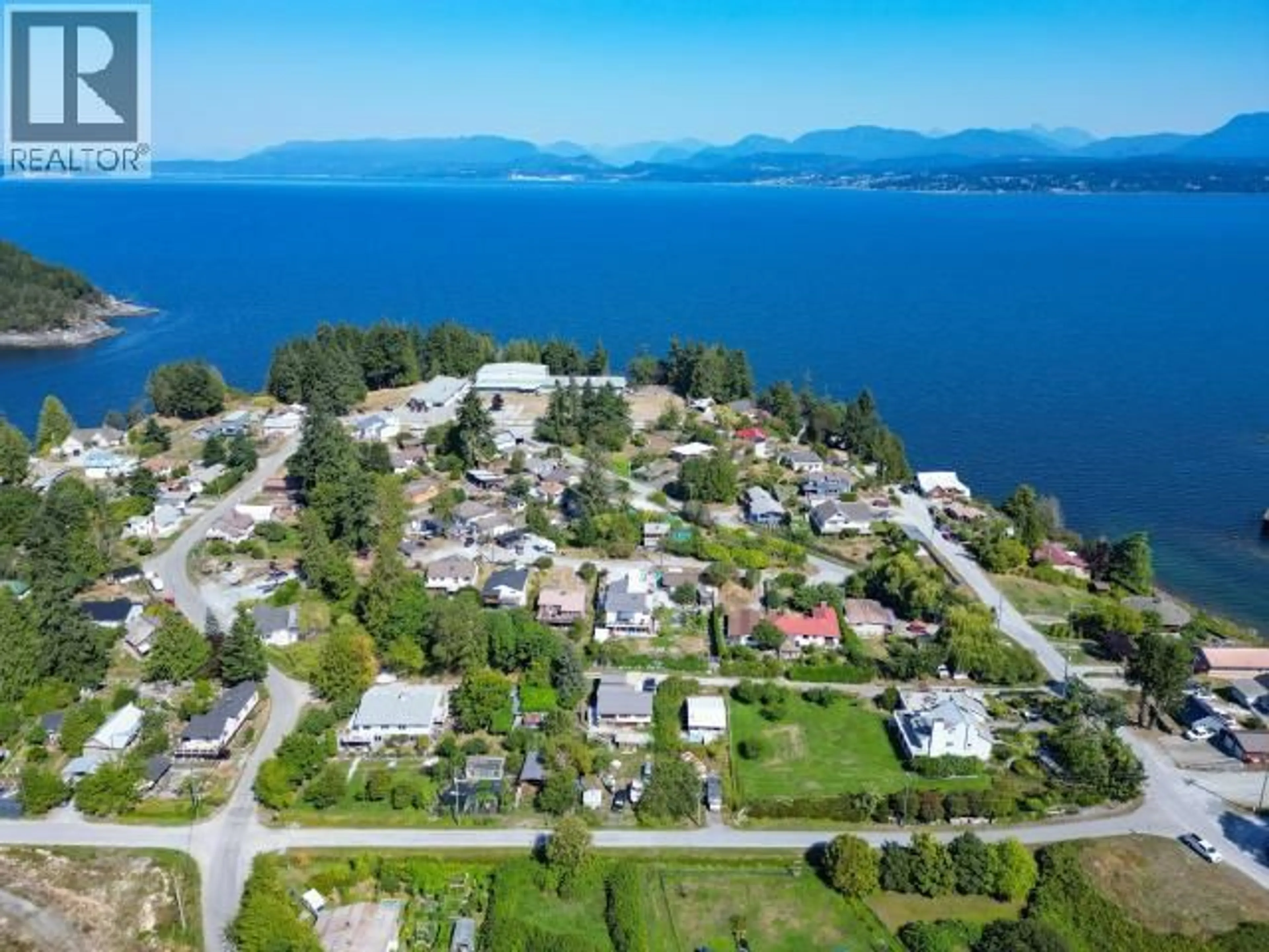 A pic from outside/outdoor area/front of a property/back of a property/a pic from drone, water/lake/river/ocean view for 2039 MAIN STREET, Texada Island British Columbia