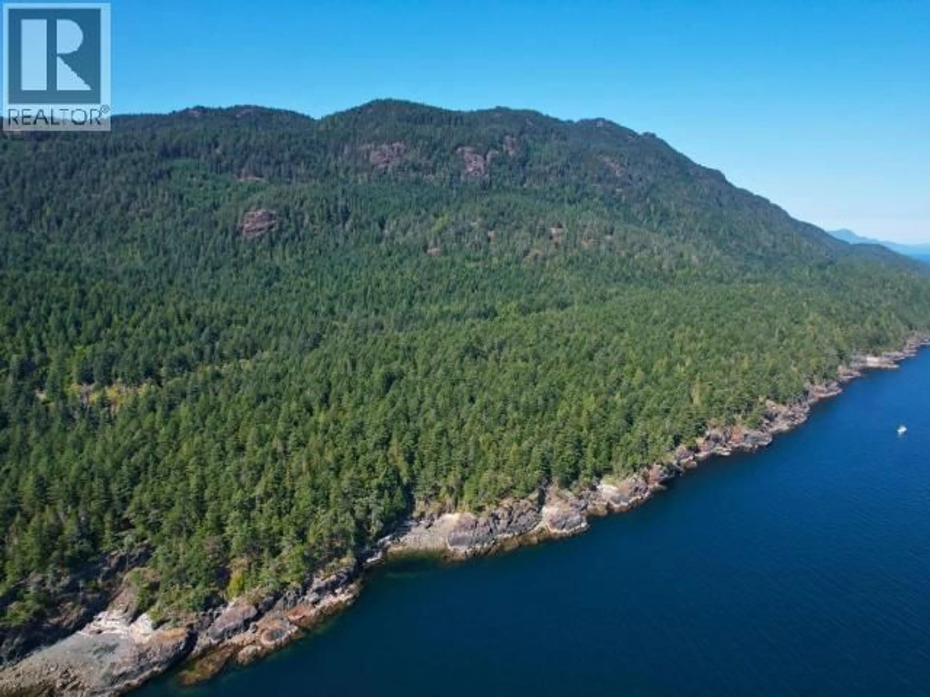 A pic from outside/outdoor area/front of a property/back of a property/a pic from drone, water/lake/river/ocean view for Block B ANDERSON BAY ROAD, Texada Island British Columbia
