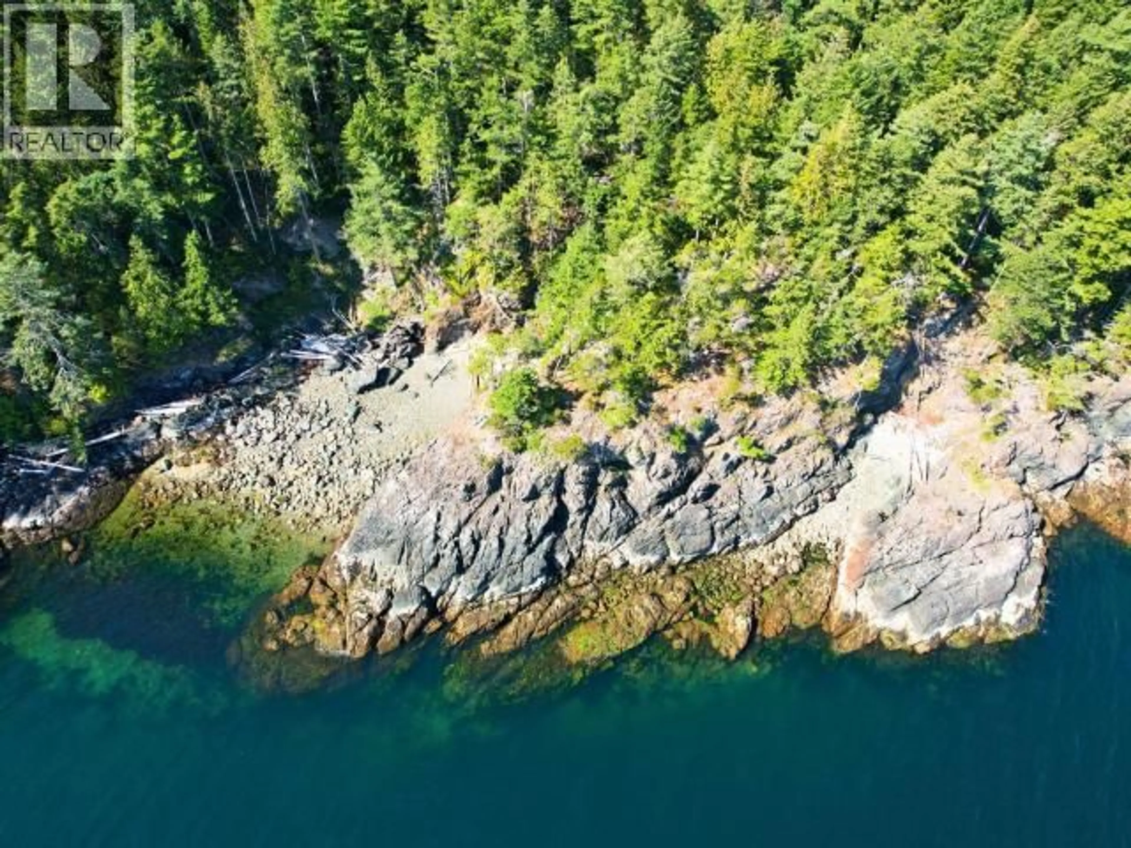 A pic from outside/outdoor area/front of a property/back of a property/a pic from drone, water/lake/river/ocean view for Block B ANDERSON BAY ROAD, Texada Island British Columbia