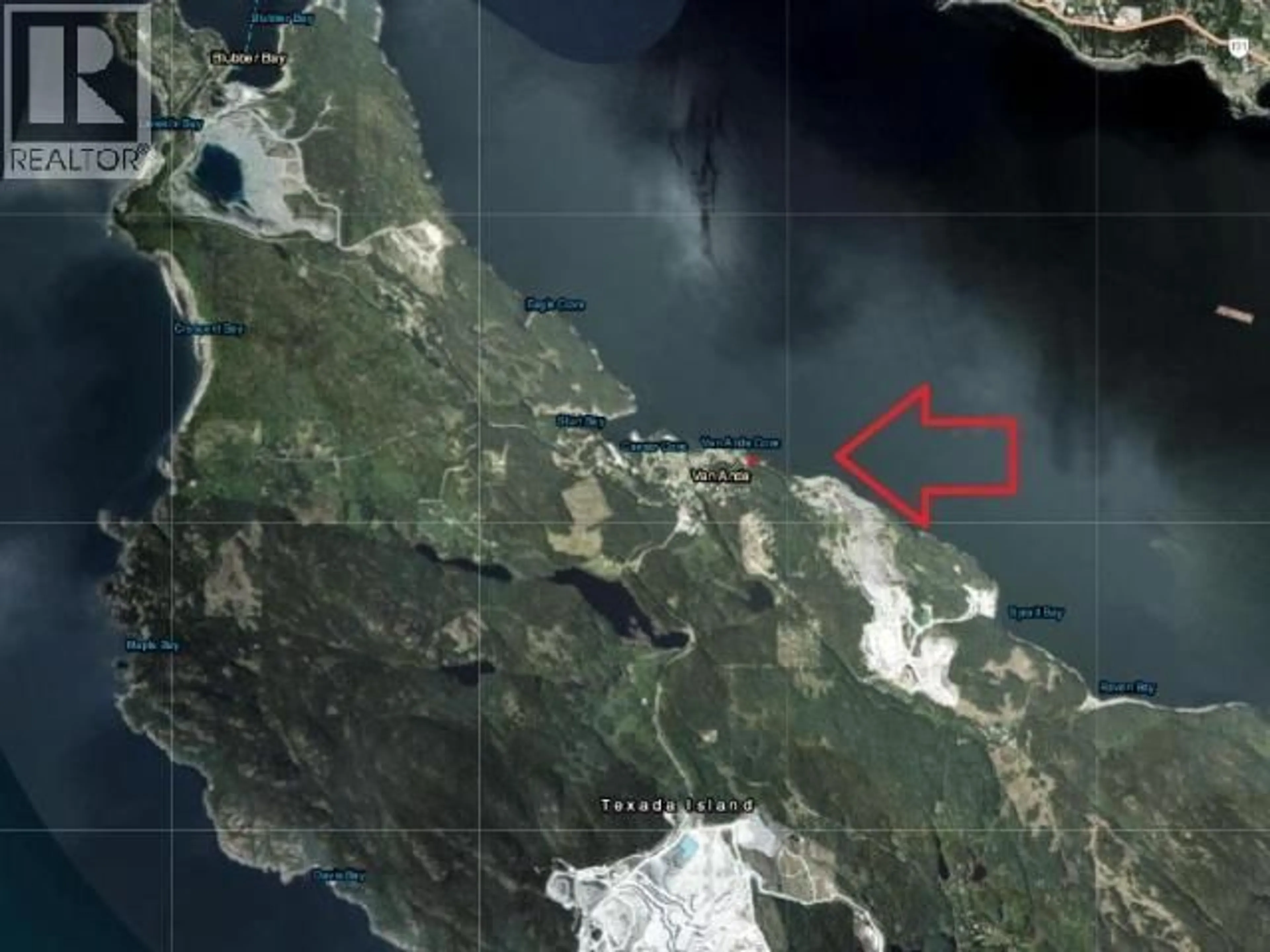 Picture of a map for 2617 SMELTER AVE, Texada Island British Columbia