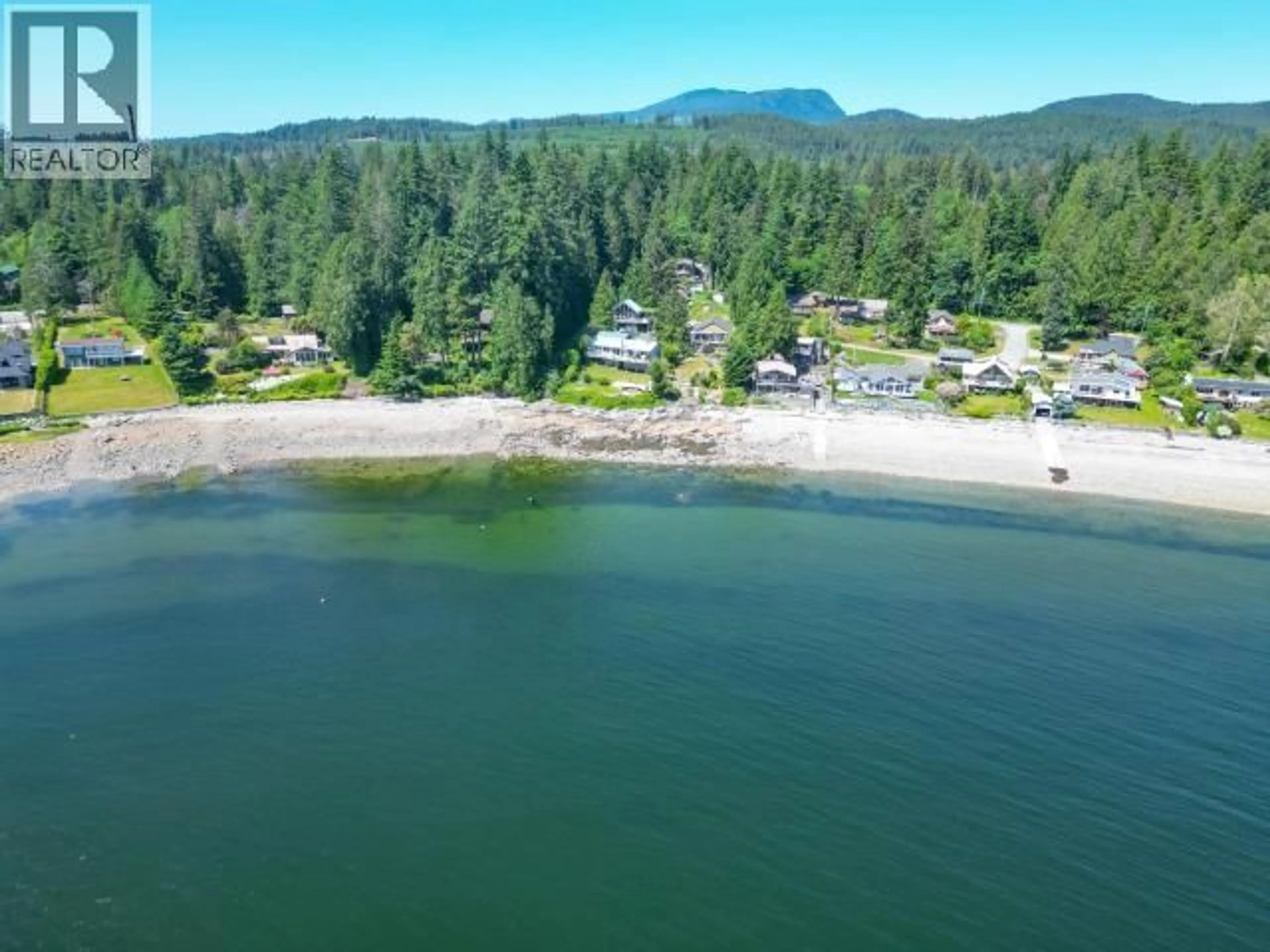 A pic from outside/outdoor area/front of a property/back of a property/a pic from drone, water/lake/river/ocean view for 12205 SCOTCH FIR POINT RD, Powell River British Columbia V8A0M4