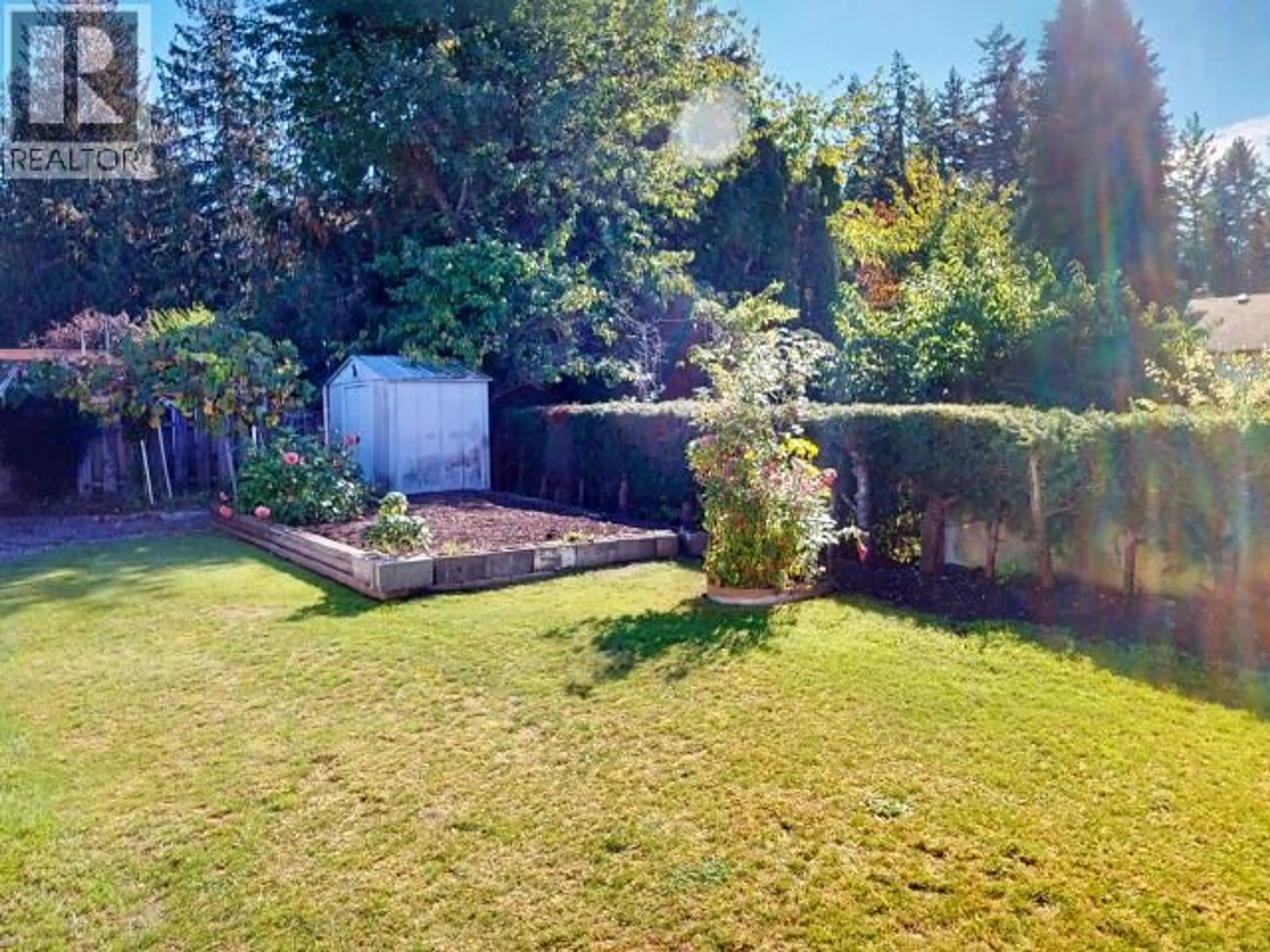 A pic from outside/outdoor area/front of a property/back of a property/a pic from drone, forest/trees view for 4045 SAVARY PLACE, Powell River British Columbia V8A5R7