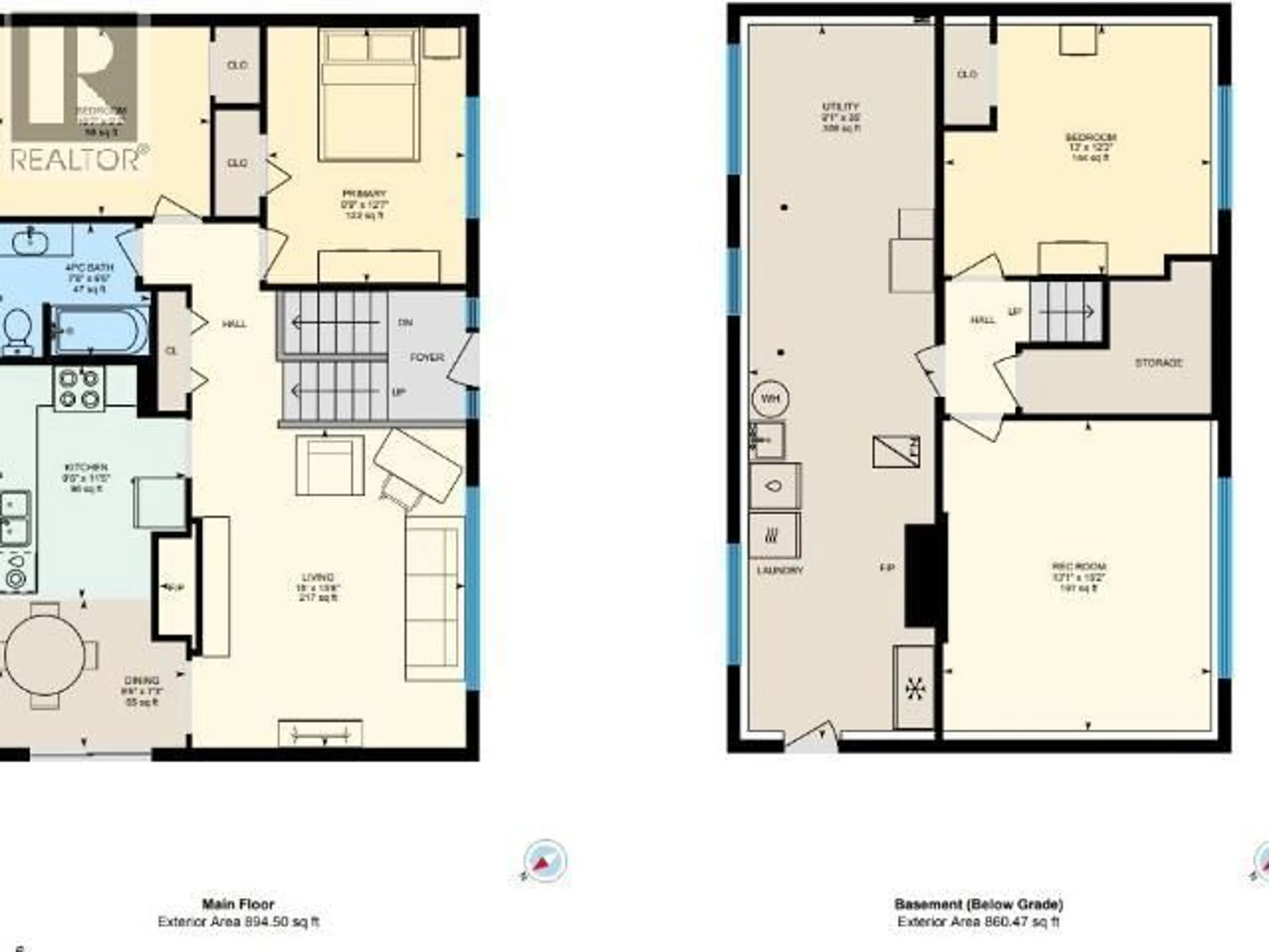 Floor plan for 4600 REDONDA AVE, Powell River British Columbia V8A3H4