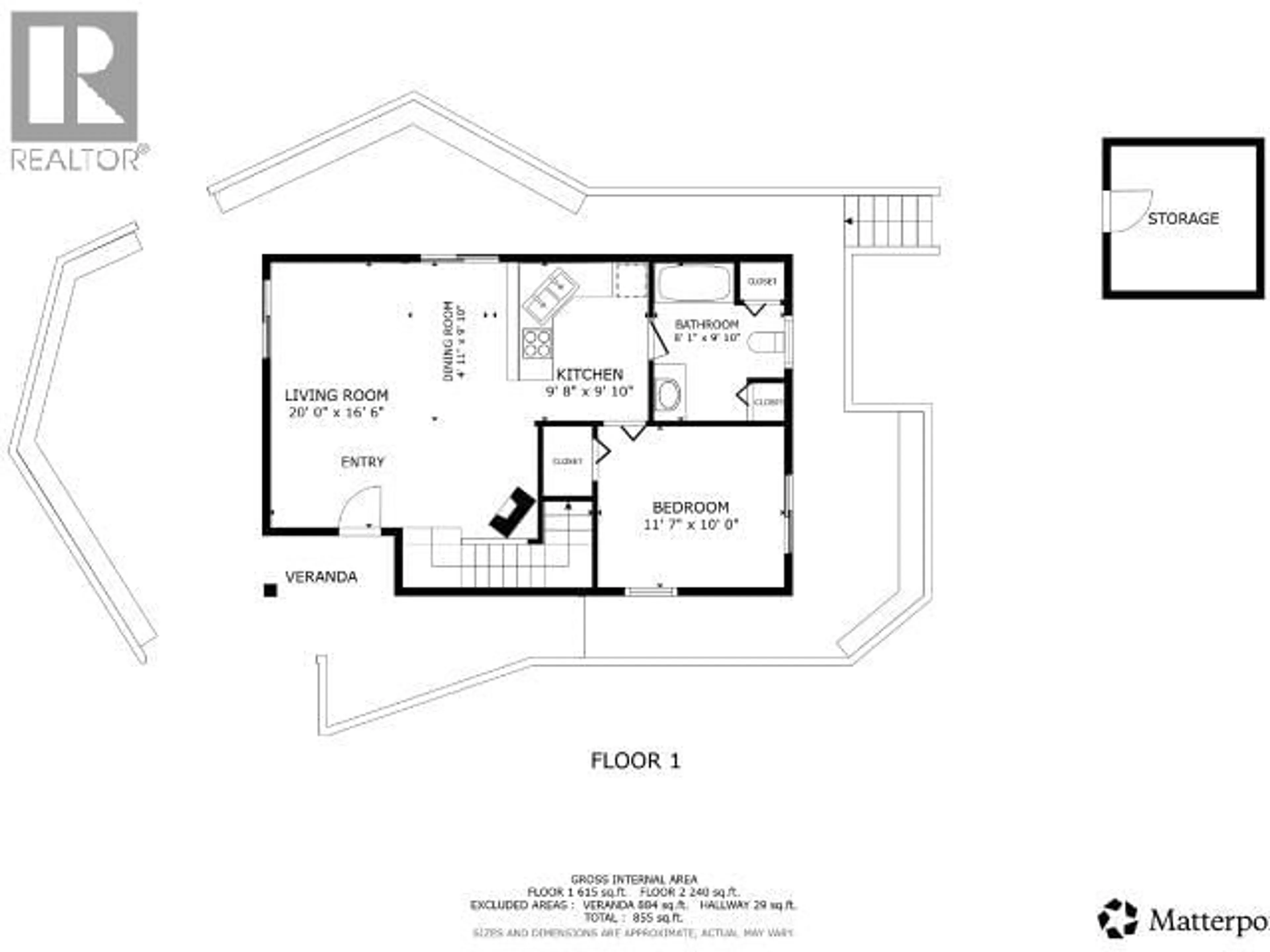 Floor plan for 2742 VANCOUVER BLVD, Savary Island British Columbia V0N2G0