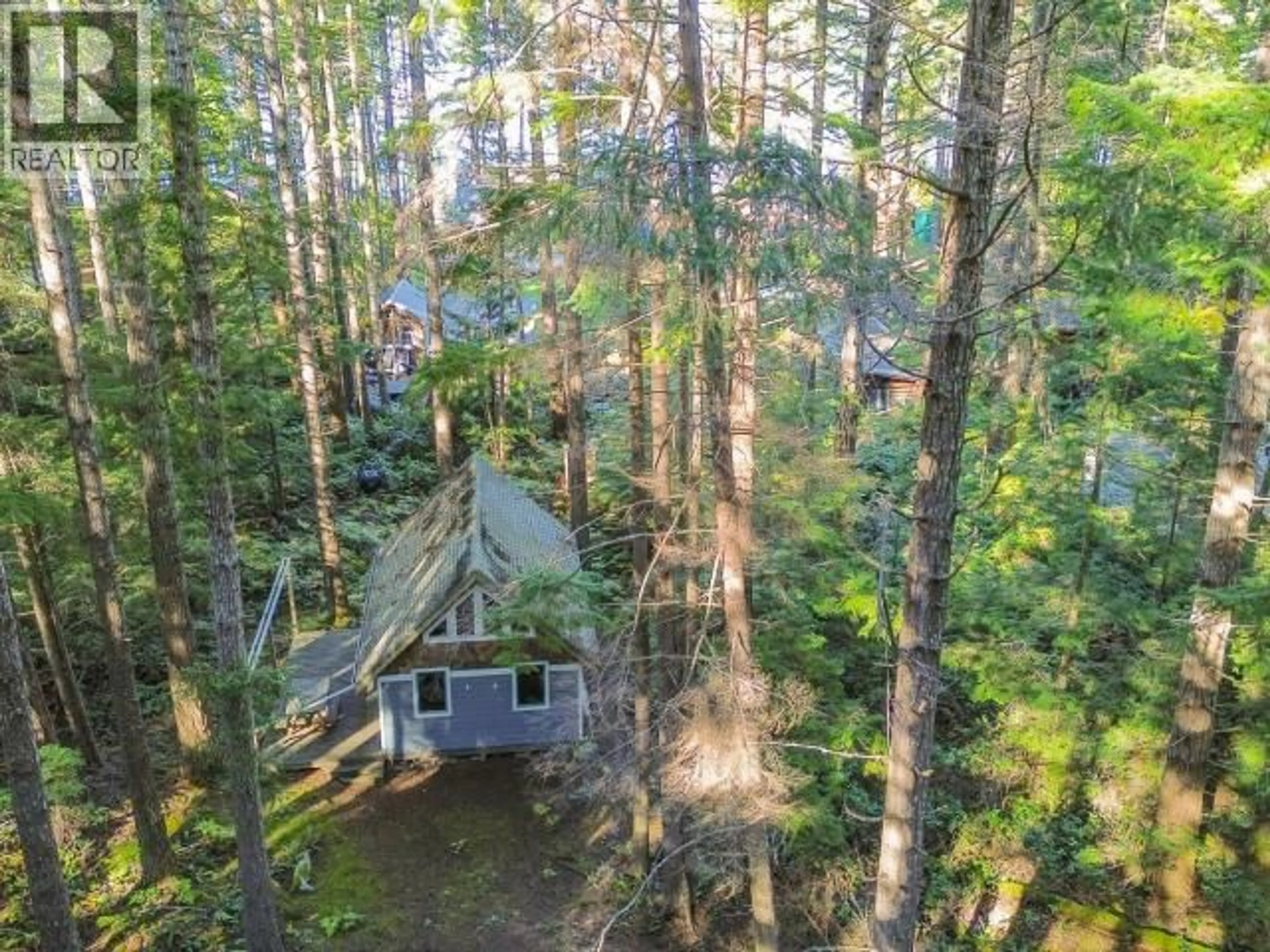 A pic from outside/outdoor area/front of a property/back of a property/a pic from drone, forest/trees view for 1785 VANCOUVER BLVD, Savary Island British Columbia V0N2G0