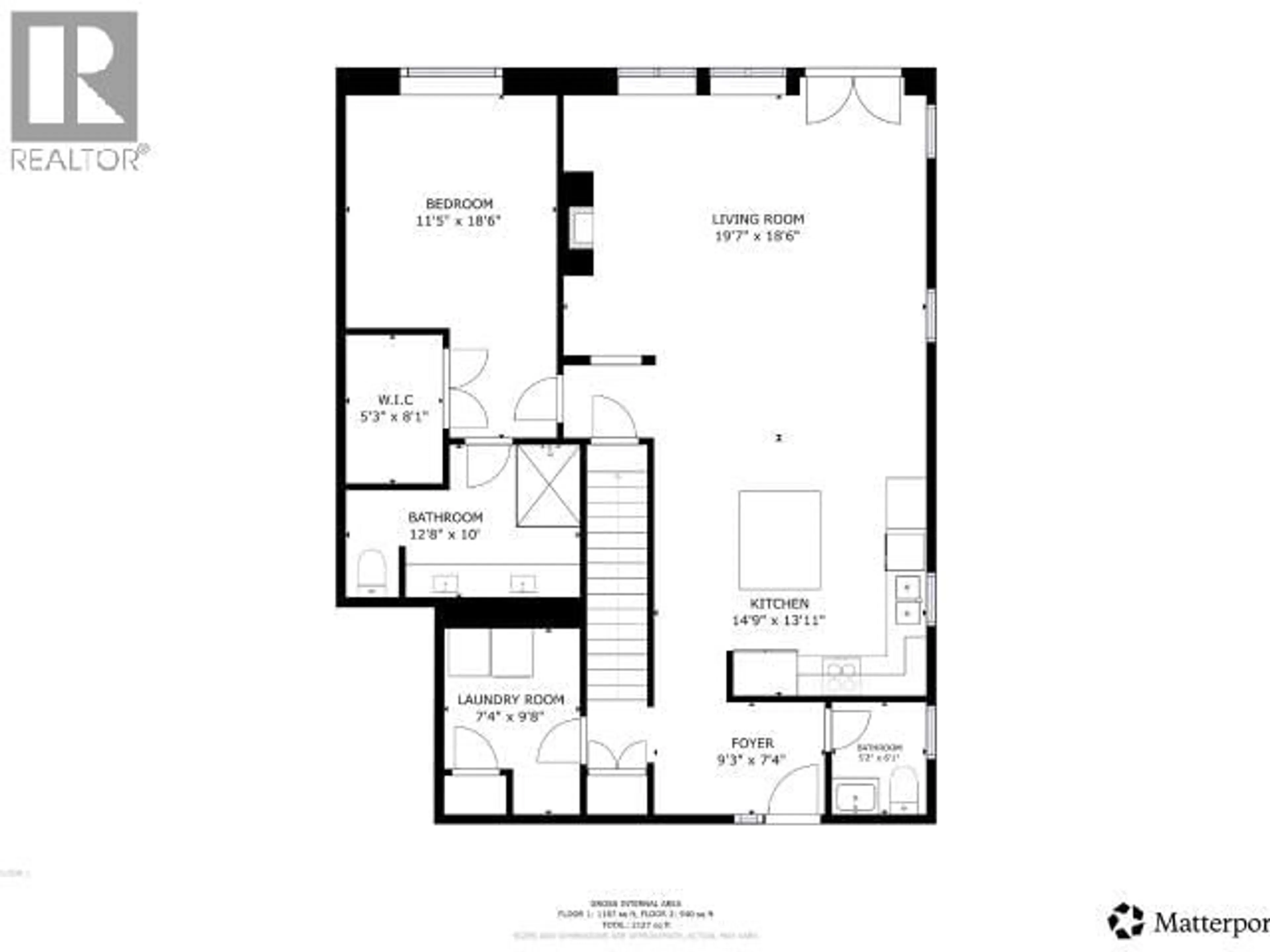 Floor plan for 4066 SATURNA AVE, Powell River British Columbia V8A5T4