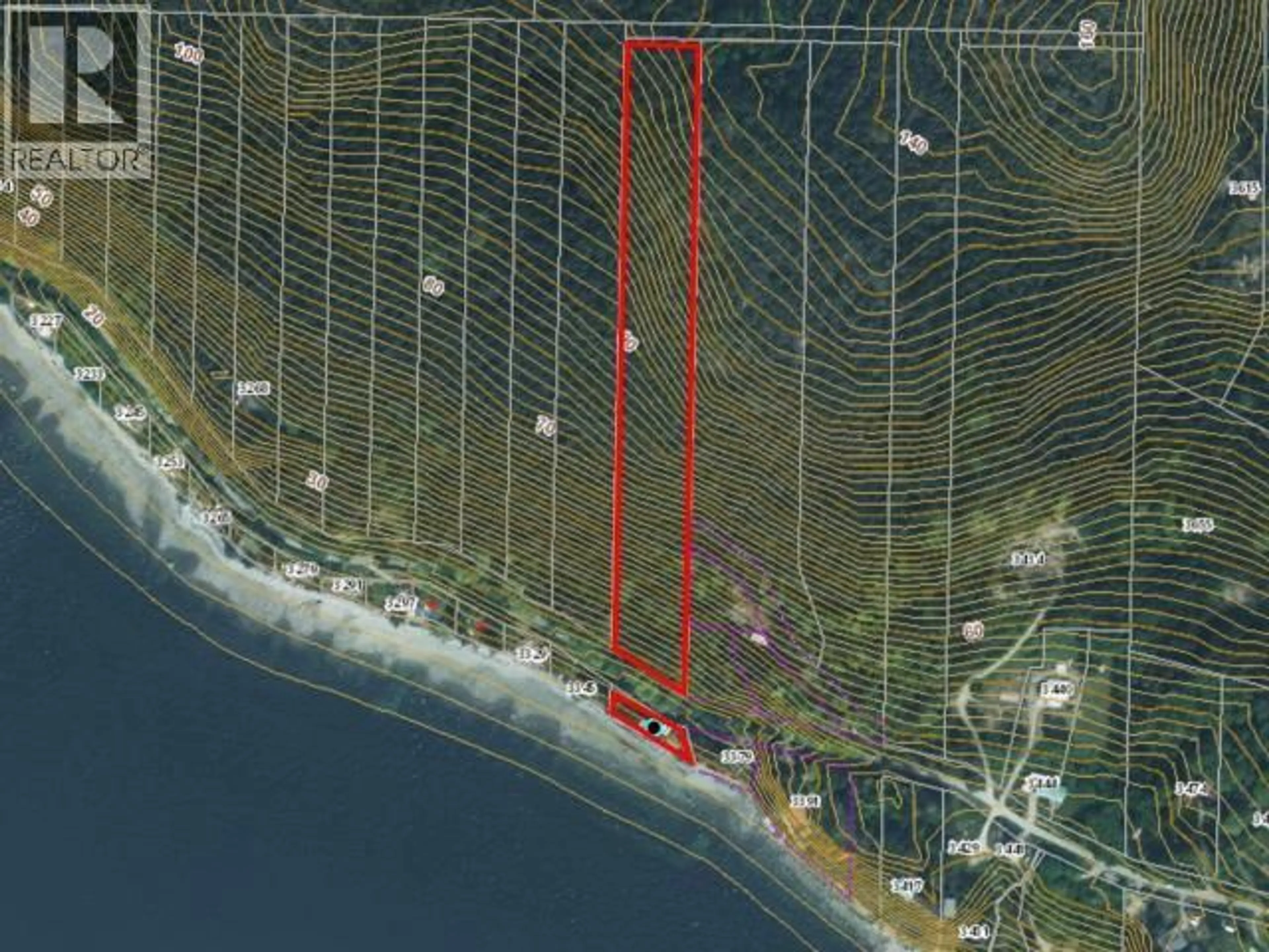 Picture of a map for 3377 ATREVIDA ROAD, Powell River British Columbia V8A0E1