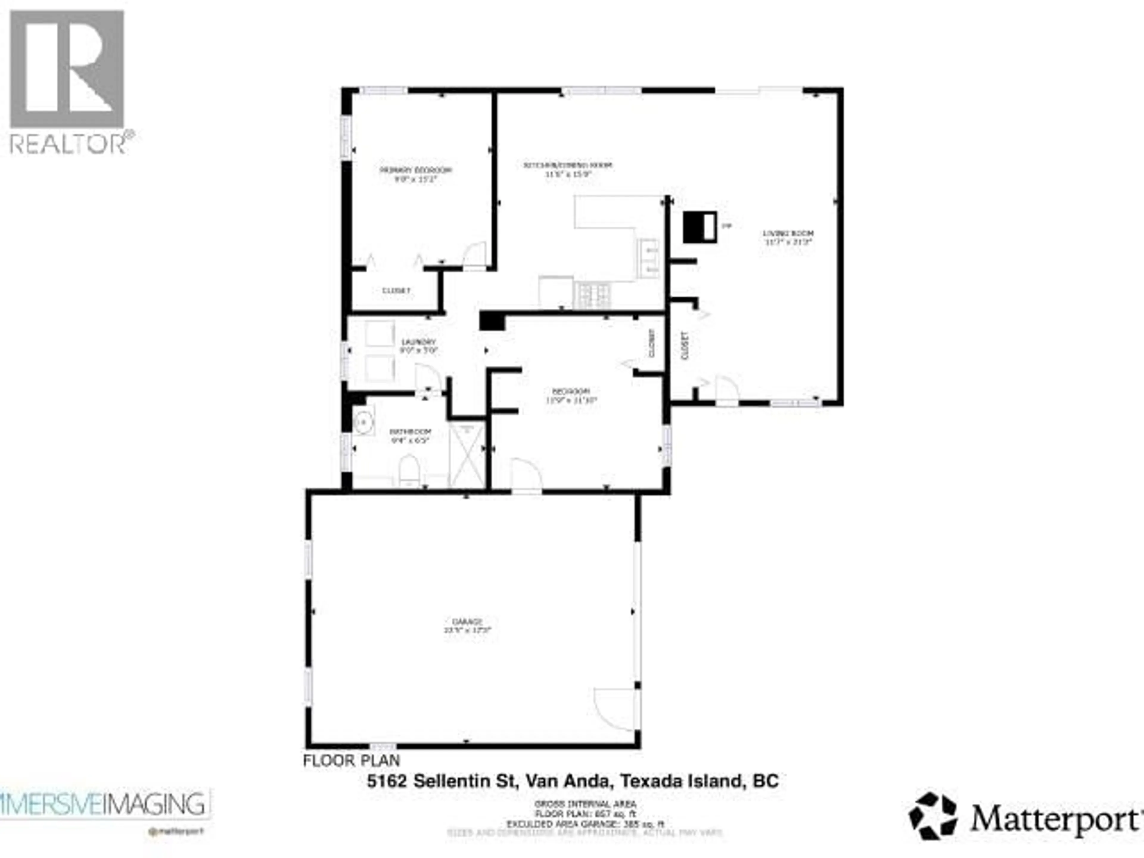 Floor plan for 5162 SELLENTIN STREET, Texada Island British Columbia V0N3K0