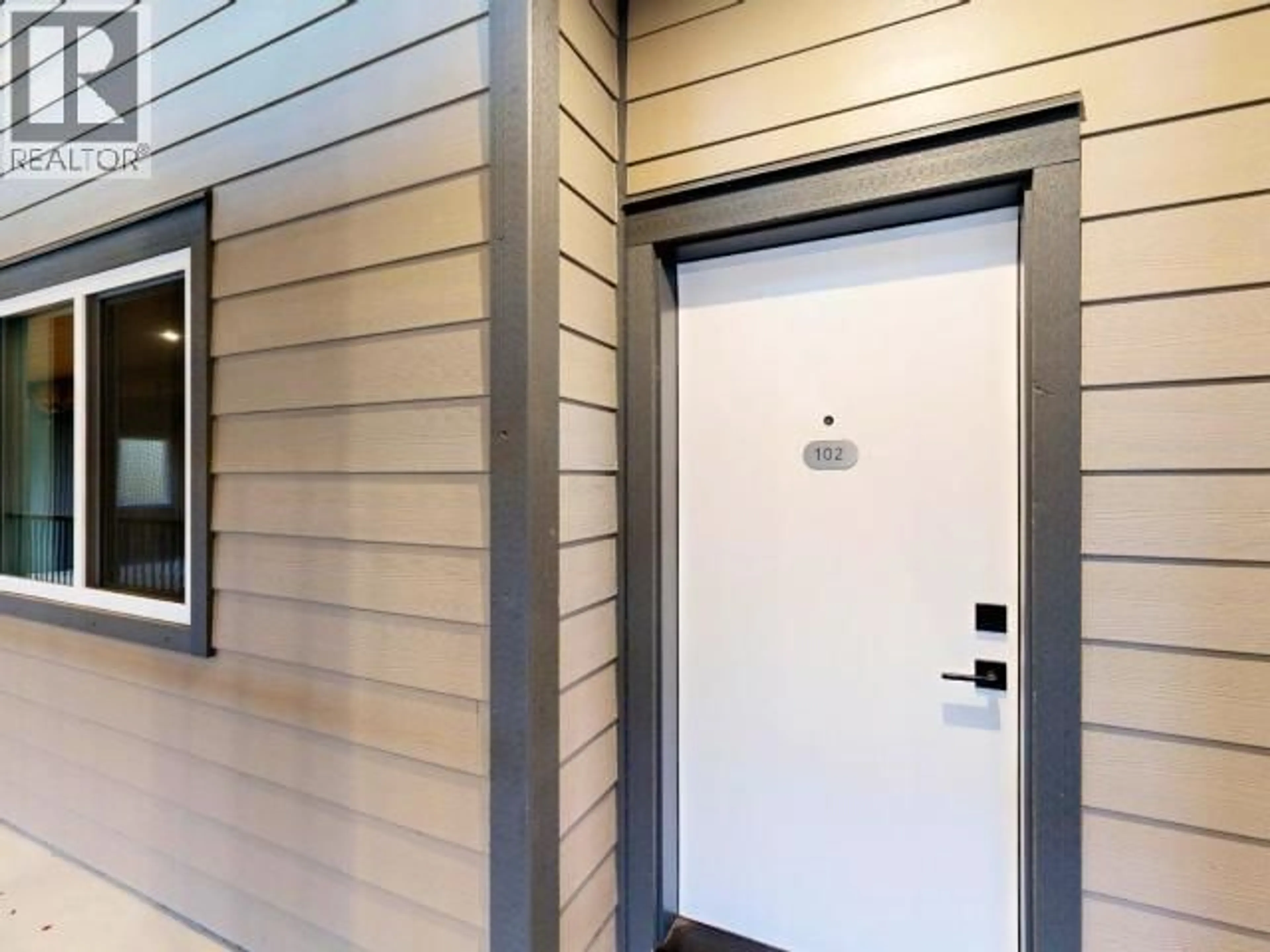 Home with vinyl exterior material, street for C102 - 6900 BURNABY STREET, Powell River British Columbia