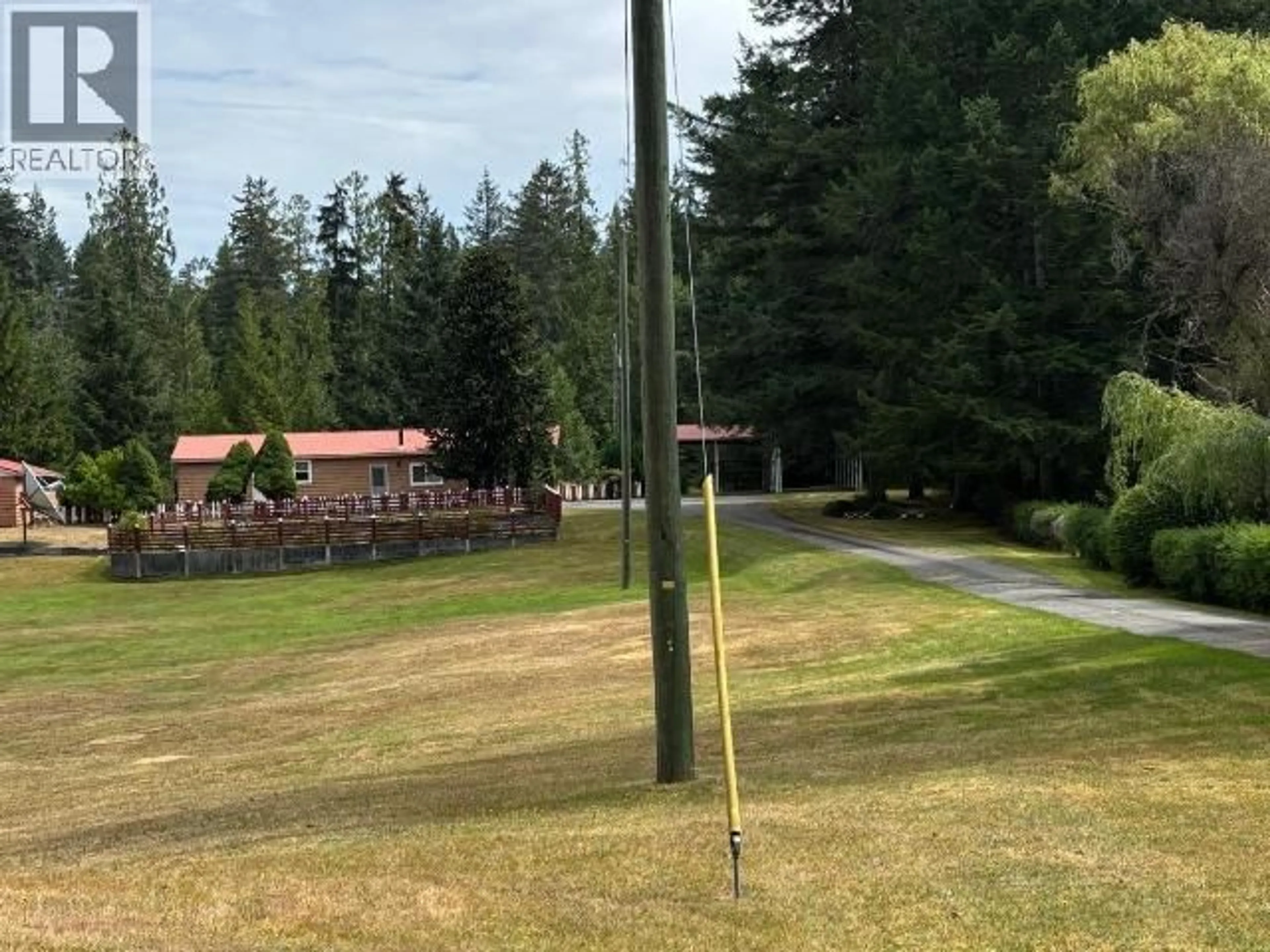 A pic from outside/outdoor area/front of a property/back of a property/a pic from drone, mountain view for 3533 GILLIES BAY ROAD, Texada Island British Columbia V0N3K0
