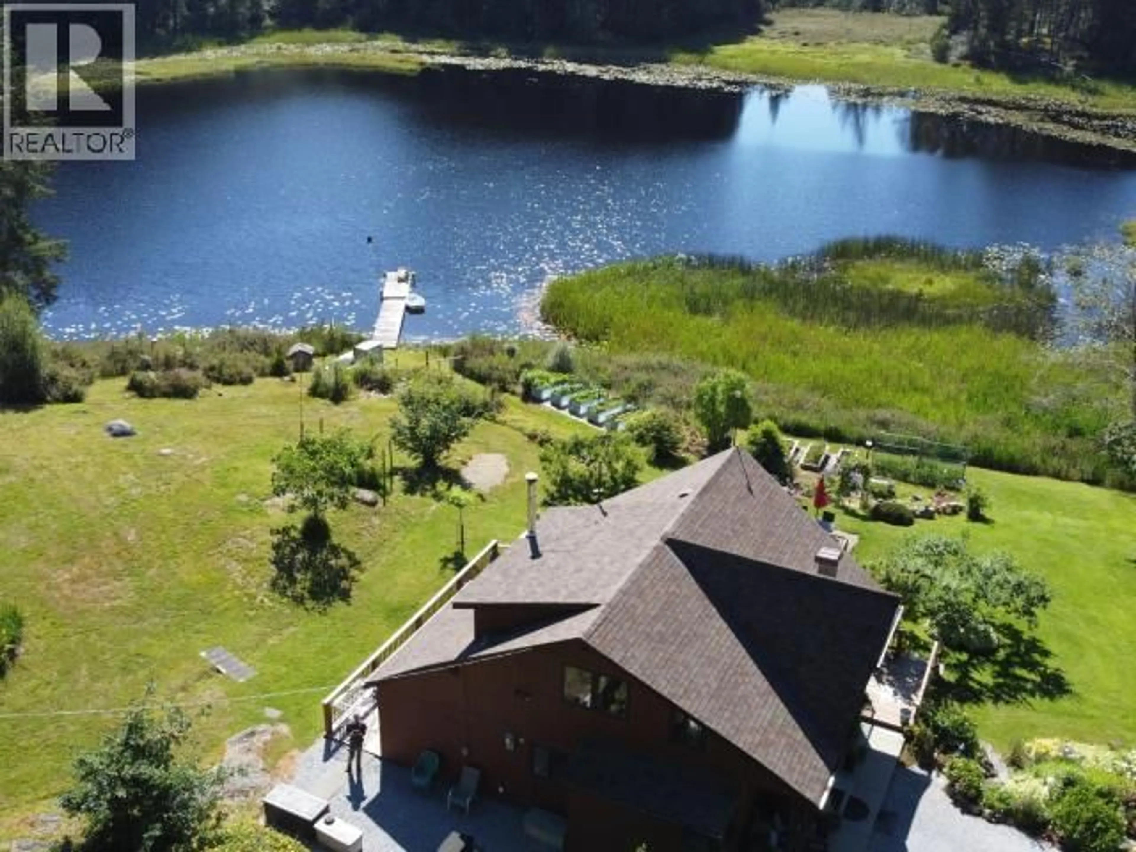 A pic from outside/outdoor area/front of a property/back of a property/a pic from drone, water/lake/river/ocean view for 5062 SPRAGGE ROAD, Texada Island British Columbia V0N3K0