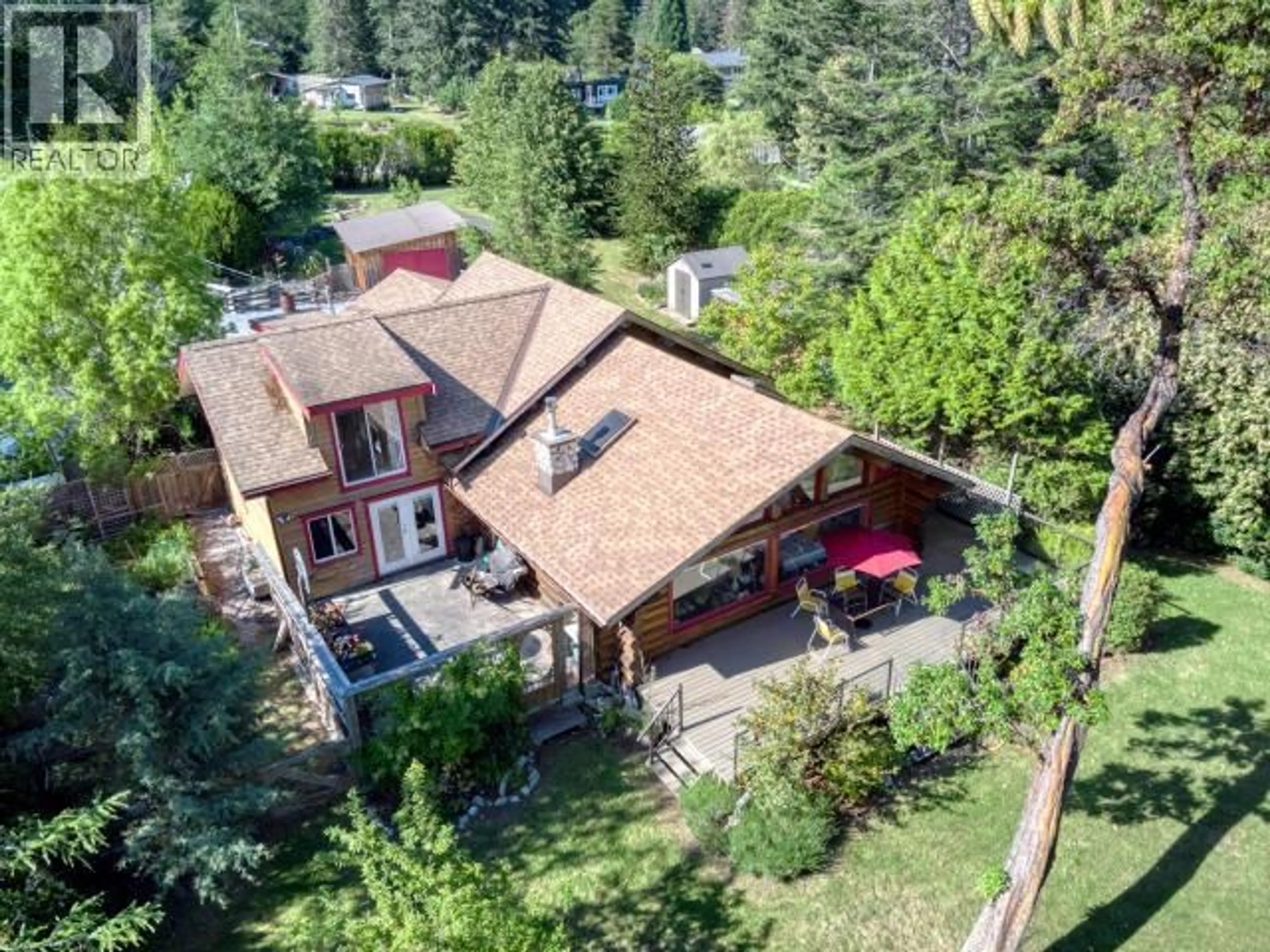 A pic from outside/outdoor area/front of a property/back of a property/a pic from drone, unknown for 4304 SANDERSON ROAD, Texada Island British Columbia V0N1W0