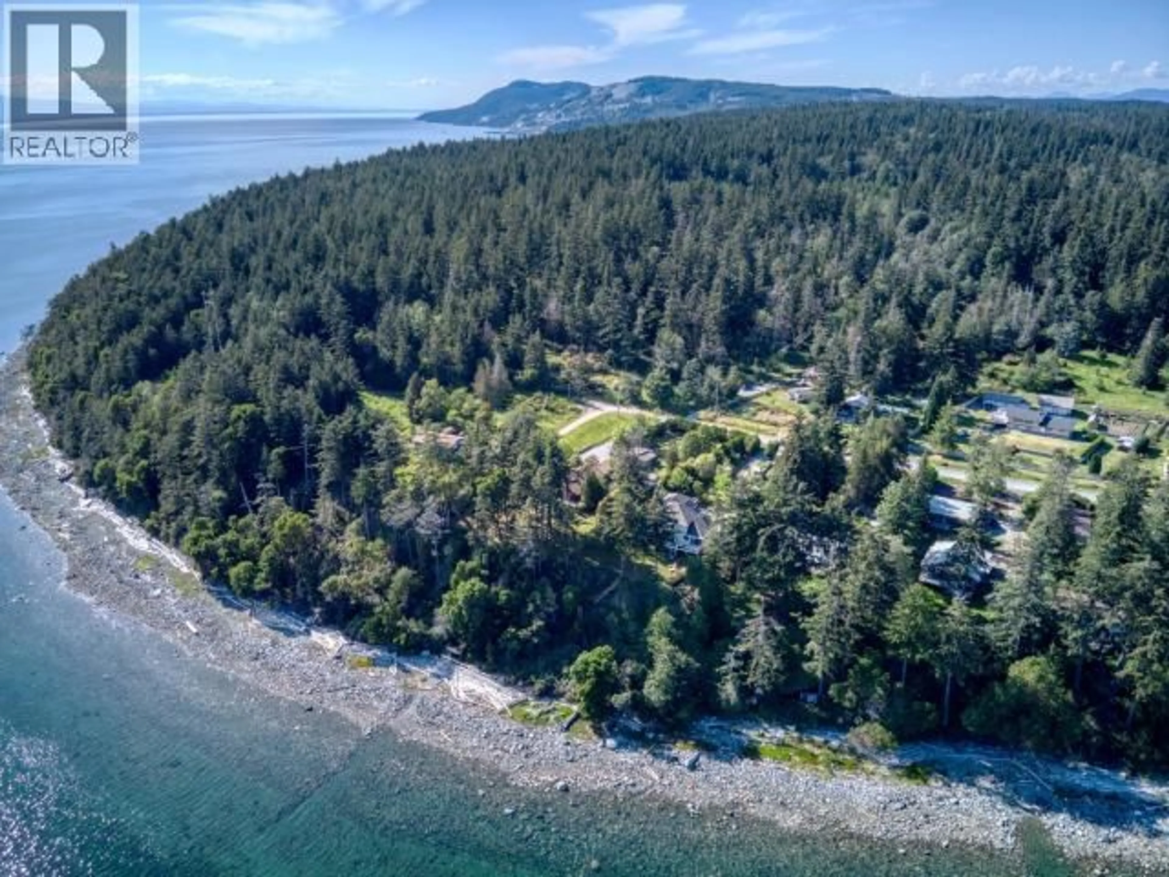 A pic from outside/outdoor area/front of a property/back of a property/a pic from drone, water/lake/river/ocean view for 4304 SANDERSON ROAD, Texada Island British Columbia V0N1W0