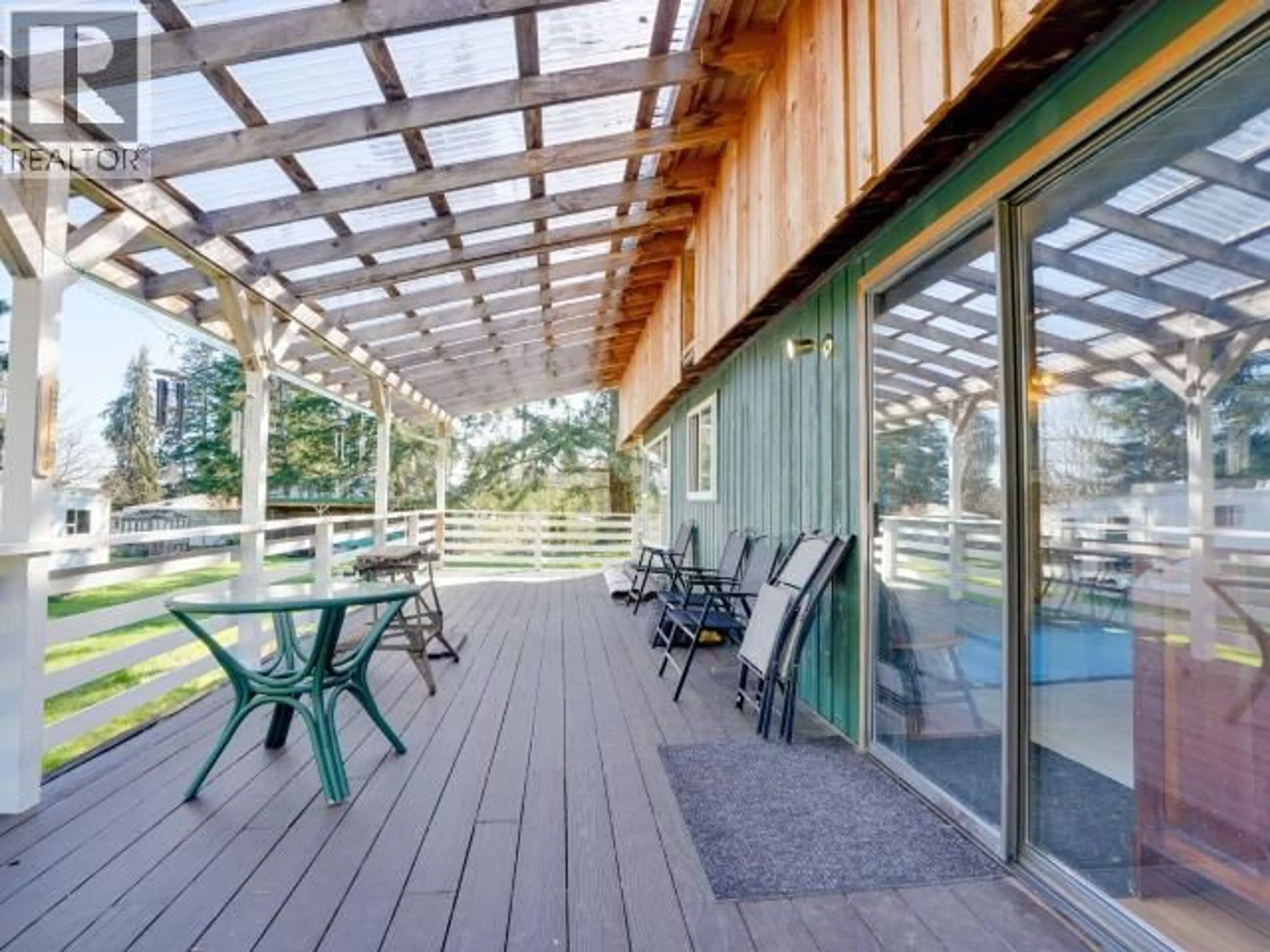 Patio, water/lake/river/ocean view for 3048 OAK STREET, Texada Island British Columbia
