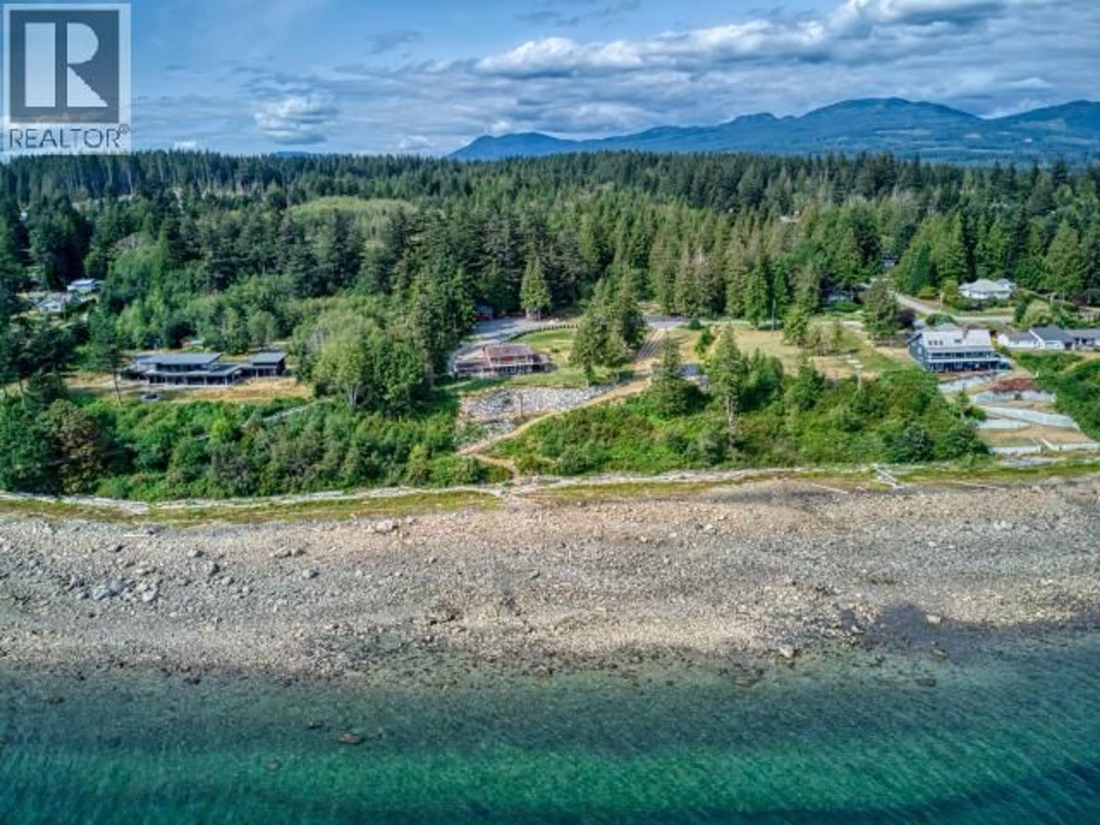 A pic from outside/outdoor area/front of a property/back of a property/a pic from drone, water/lake/river/ocean view for 9771 VIEW ROAD, Powell River British Columbia V8A0J8