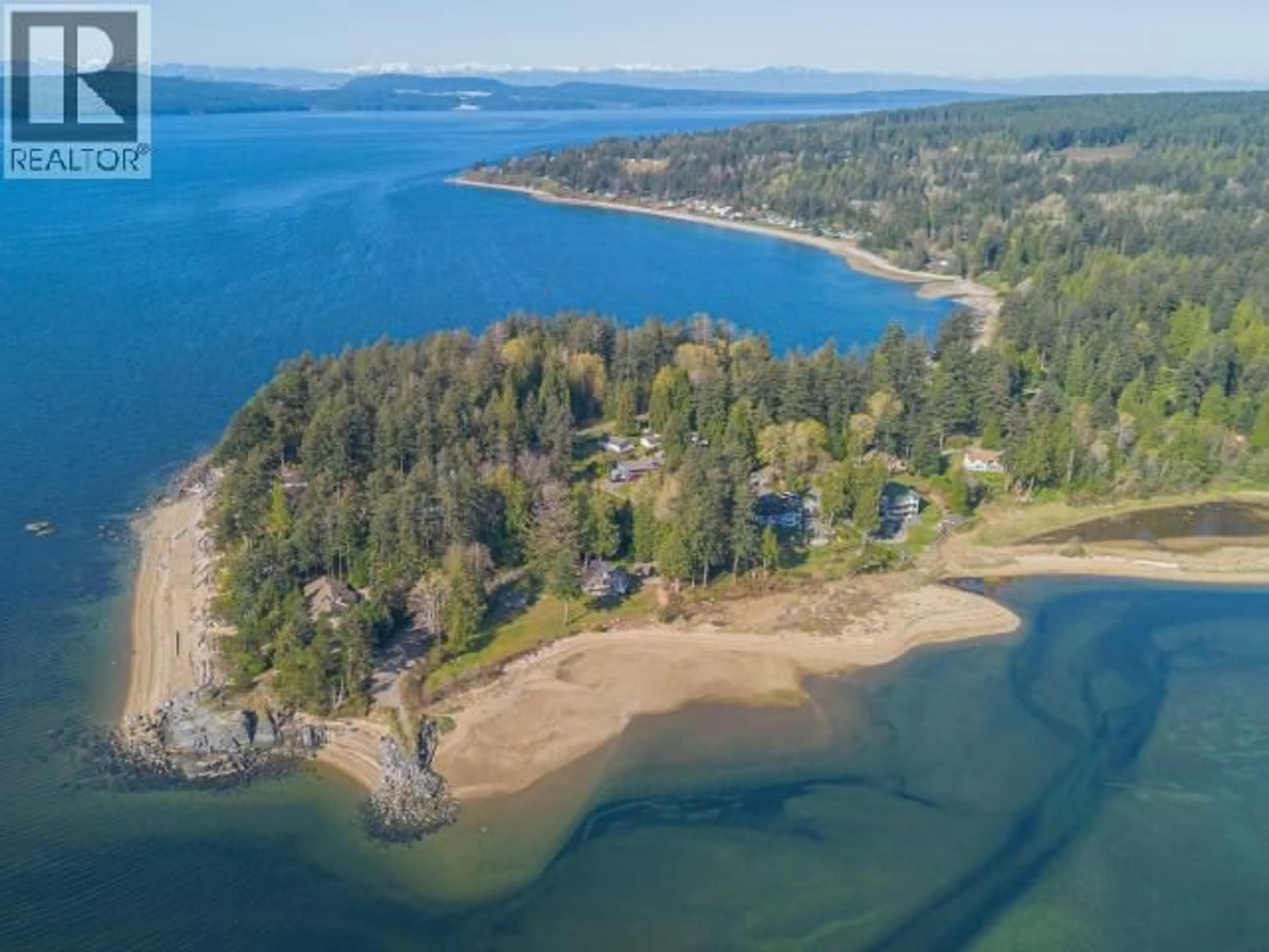 A pic from outside/outdoor area/front of a property/back of a property/a pic from drone, water/lake/river/ocean view for 2084 MAHOOD ROAD, Powell River British Columbia V8A0L3