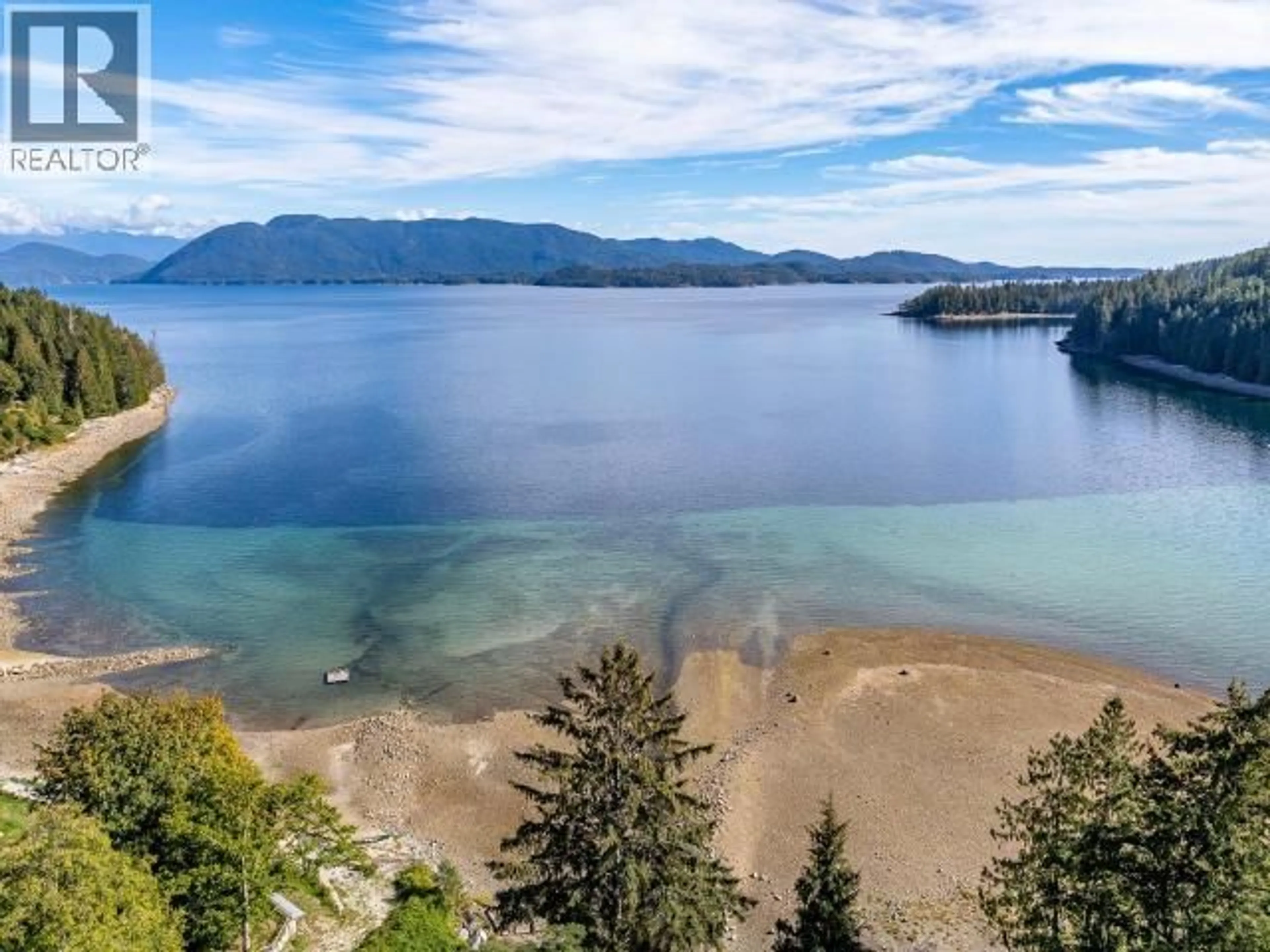 A pic from outside/outdoor area/front of a property/back of a property/a pic from drone, water/lake/river/ocean view for 12683 HIGHWAY 101, Powell River British Columbia V8A0M9