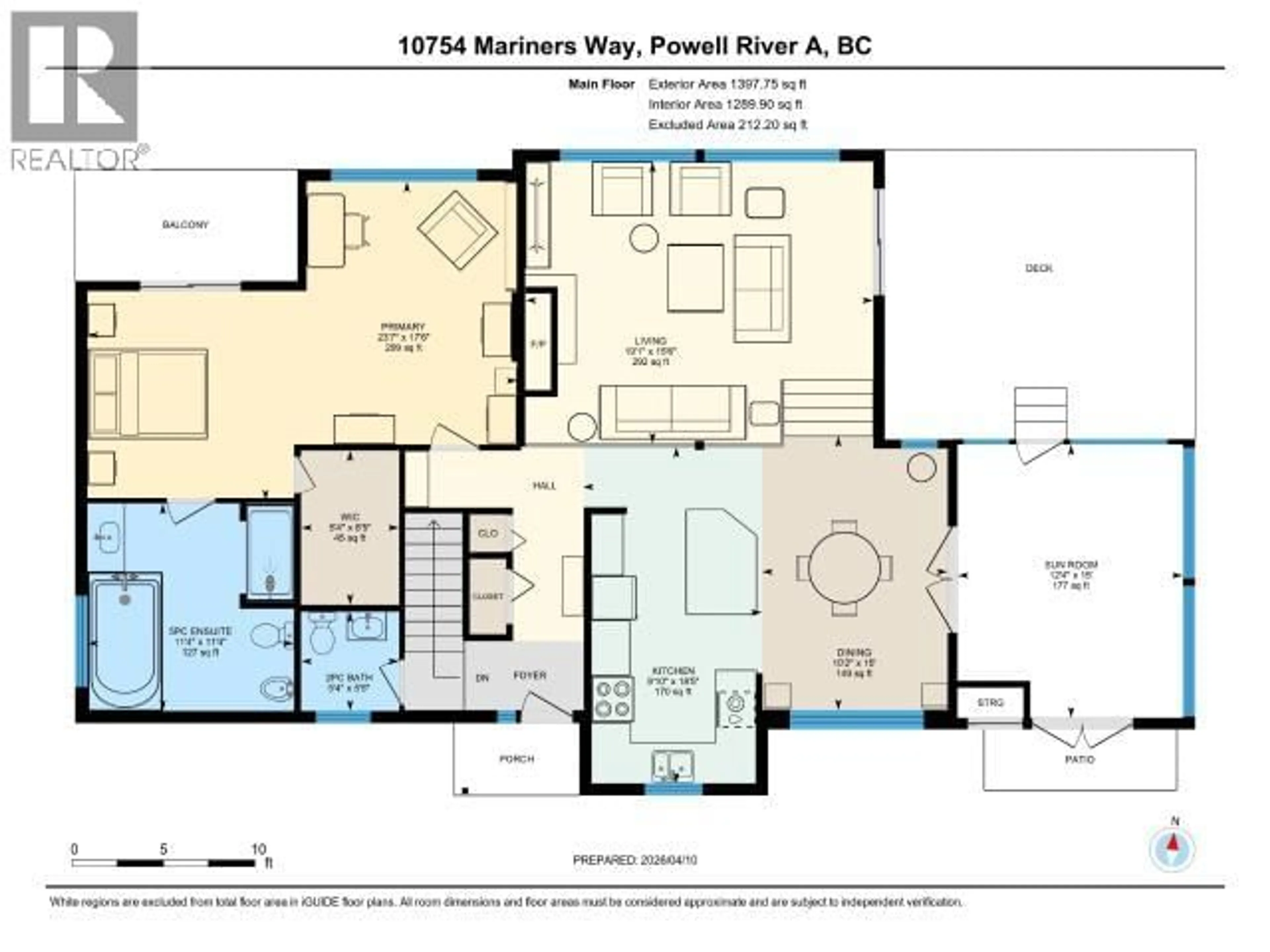 Floor plan for 10754 MARINERS WAY, Powell River British Columbia V8A0G5