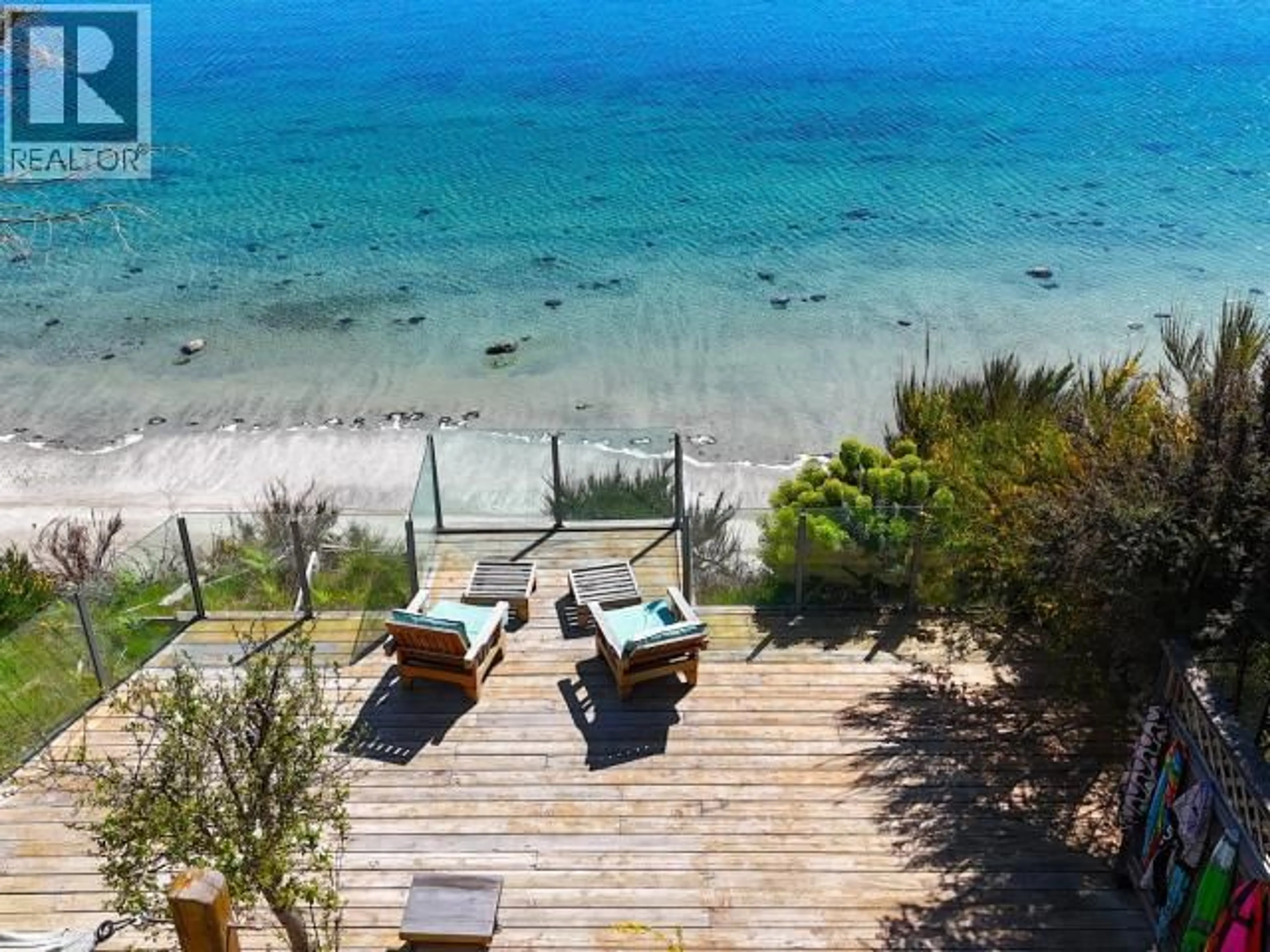 A pic from outside/outdoor area/front of a property/back of a property/a pic from drone, water/lake/river/ocean view for 88 - 1782 VANCOUVER BLVD, Savary Island British Columbia