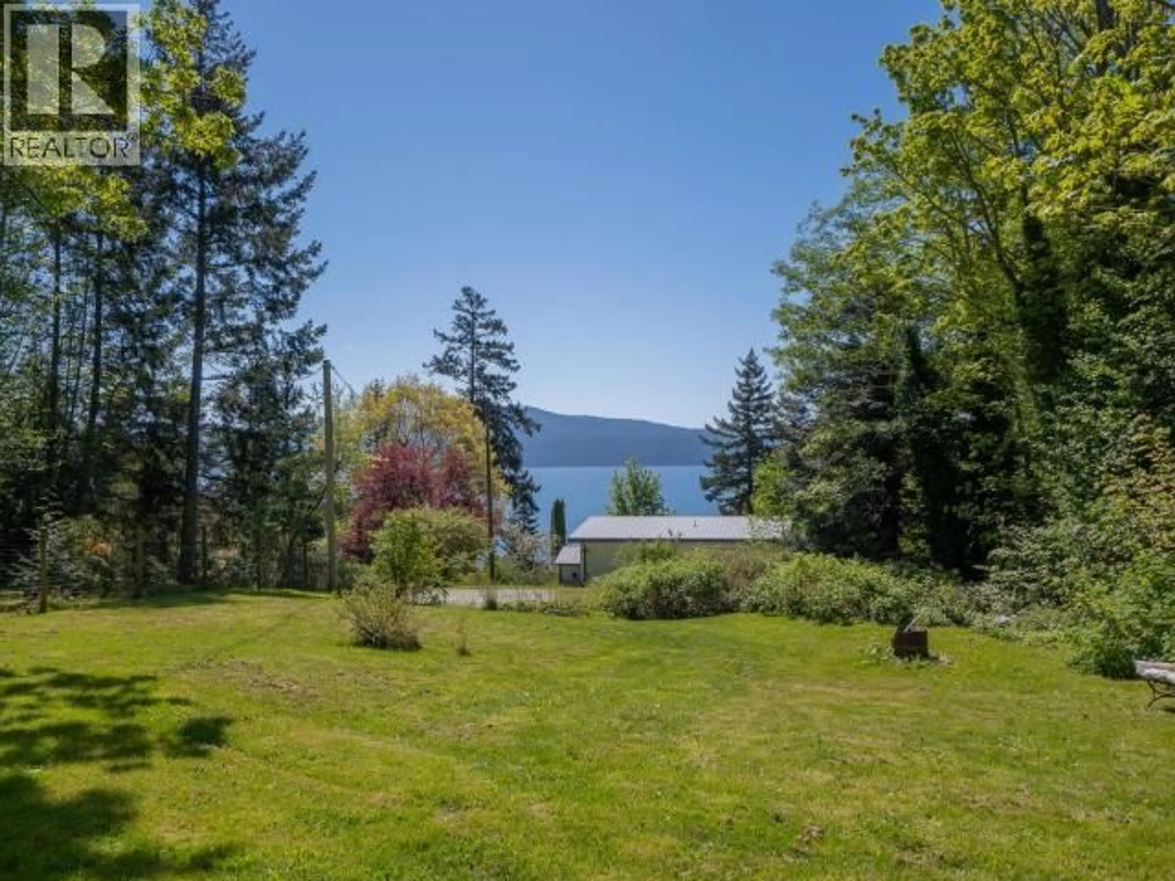 A pic from outside/outdoor area/front of a property/back of a property/a pic from drone, water/lake/river/ocean view for 8981 HIGHWAY 101, Powell River British Columbia V8A0H5
