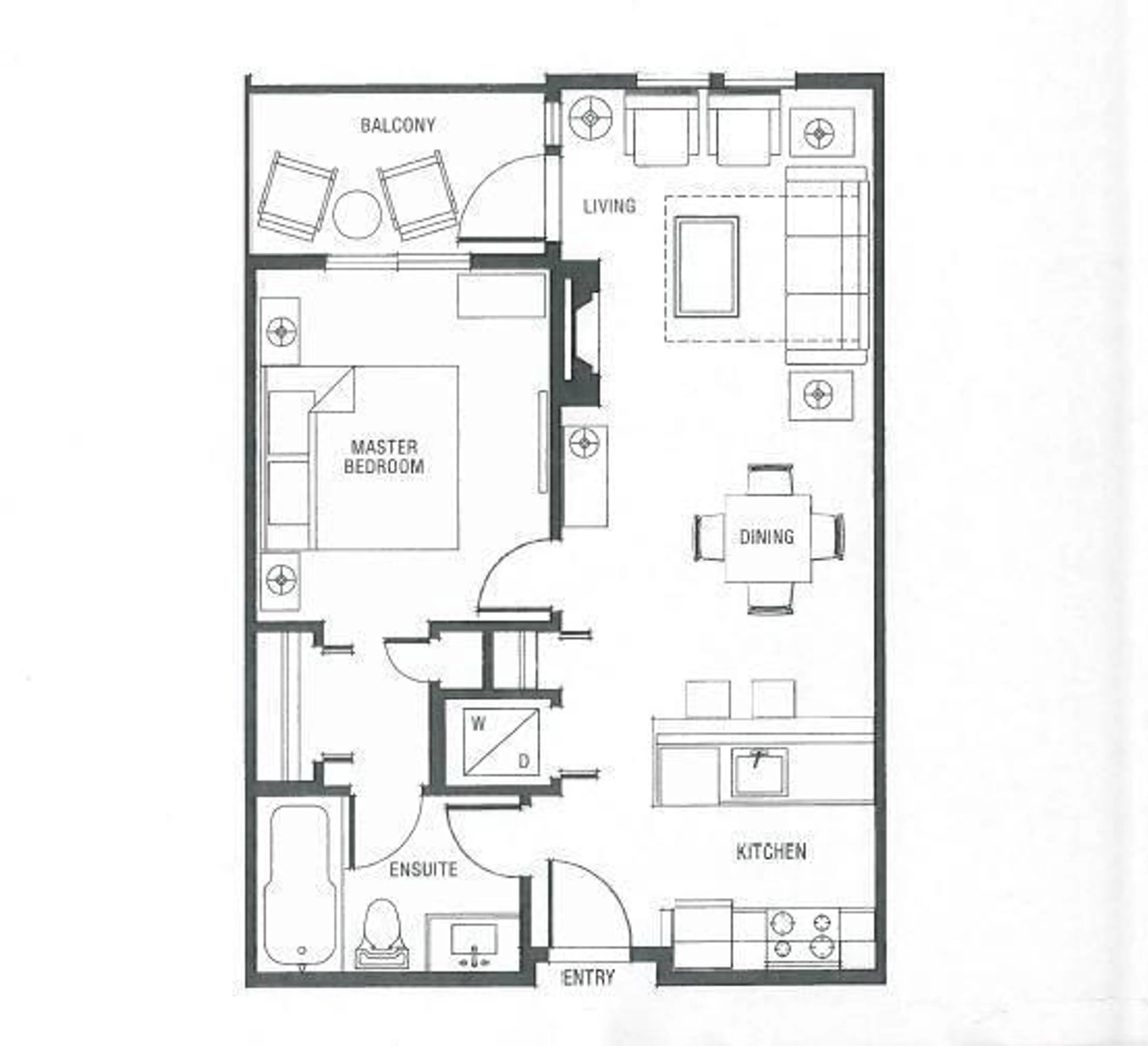Floor plan for 4200 LAKESHORE Drive Unit# 244, Osoyoos British Columbia V0H1V6