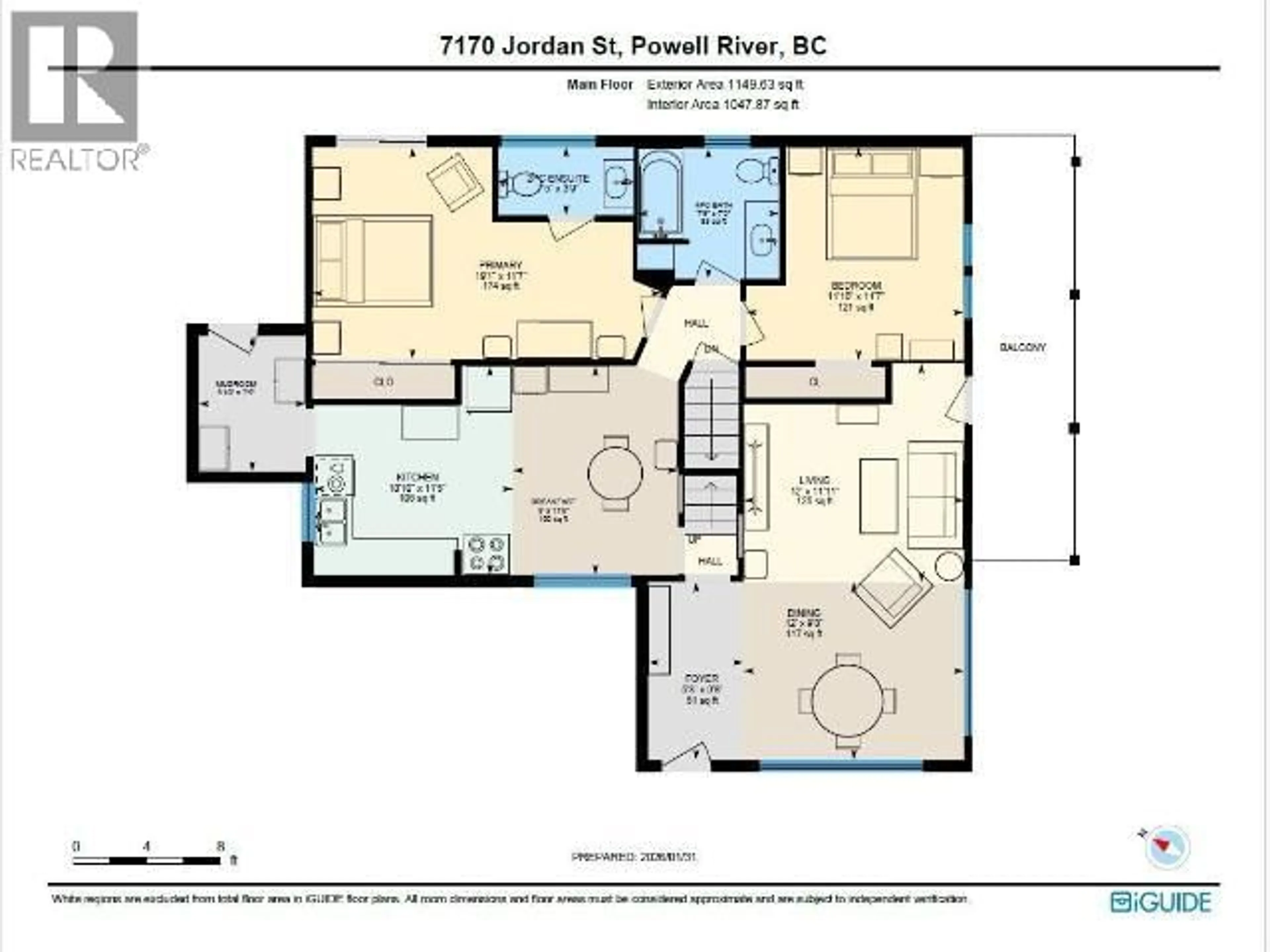 Floor plan for 7170 JORDAN STREET, Powell River British Columbia