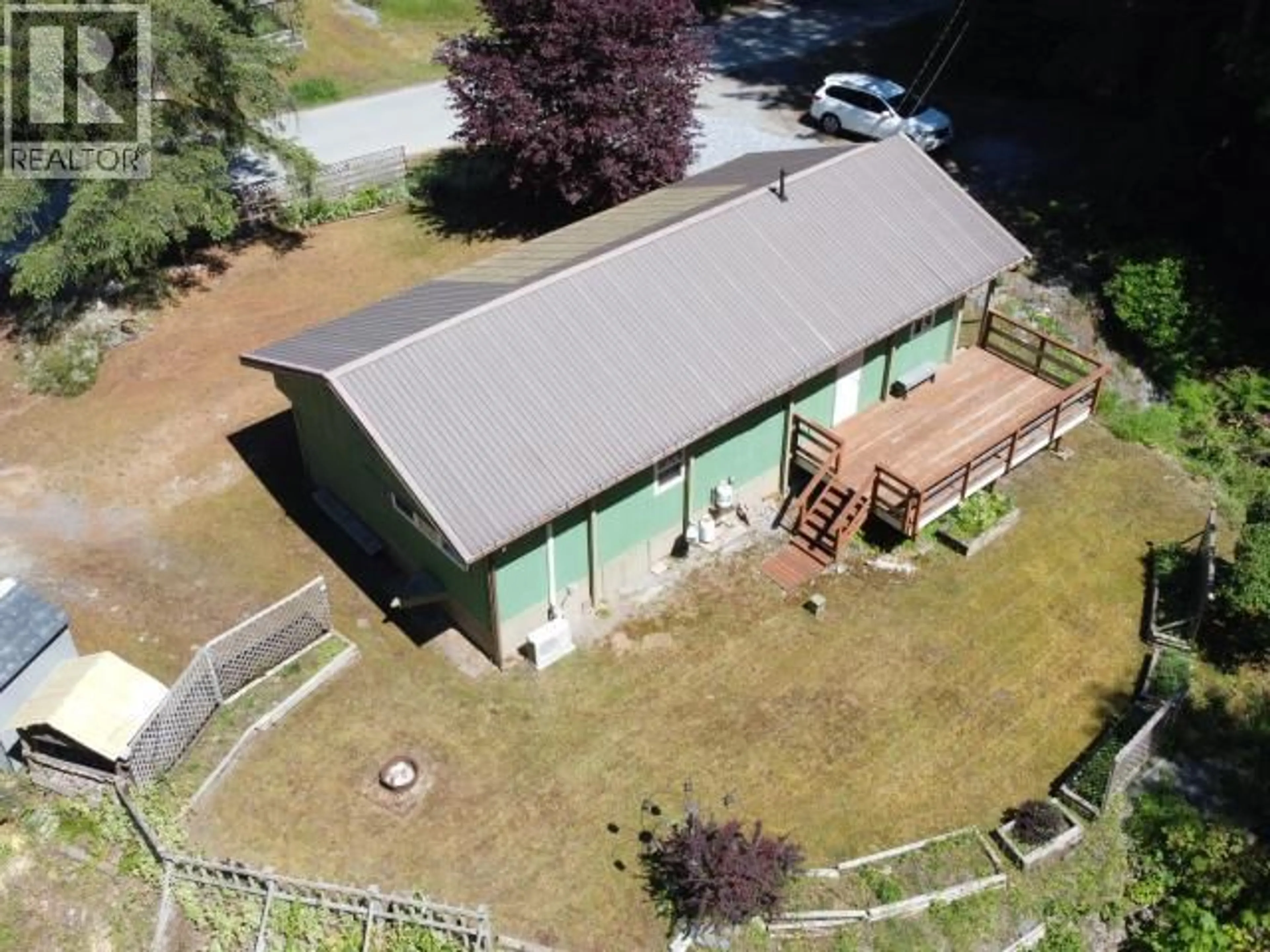 A pic from outside/outdoor area/front of a property/back of a property/a pic from drone, building for 1902 MARBLE BAY ROAD, Texada Island British Columbia