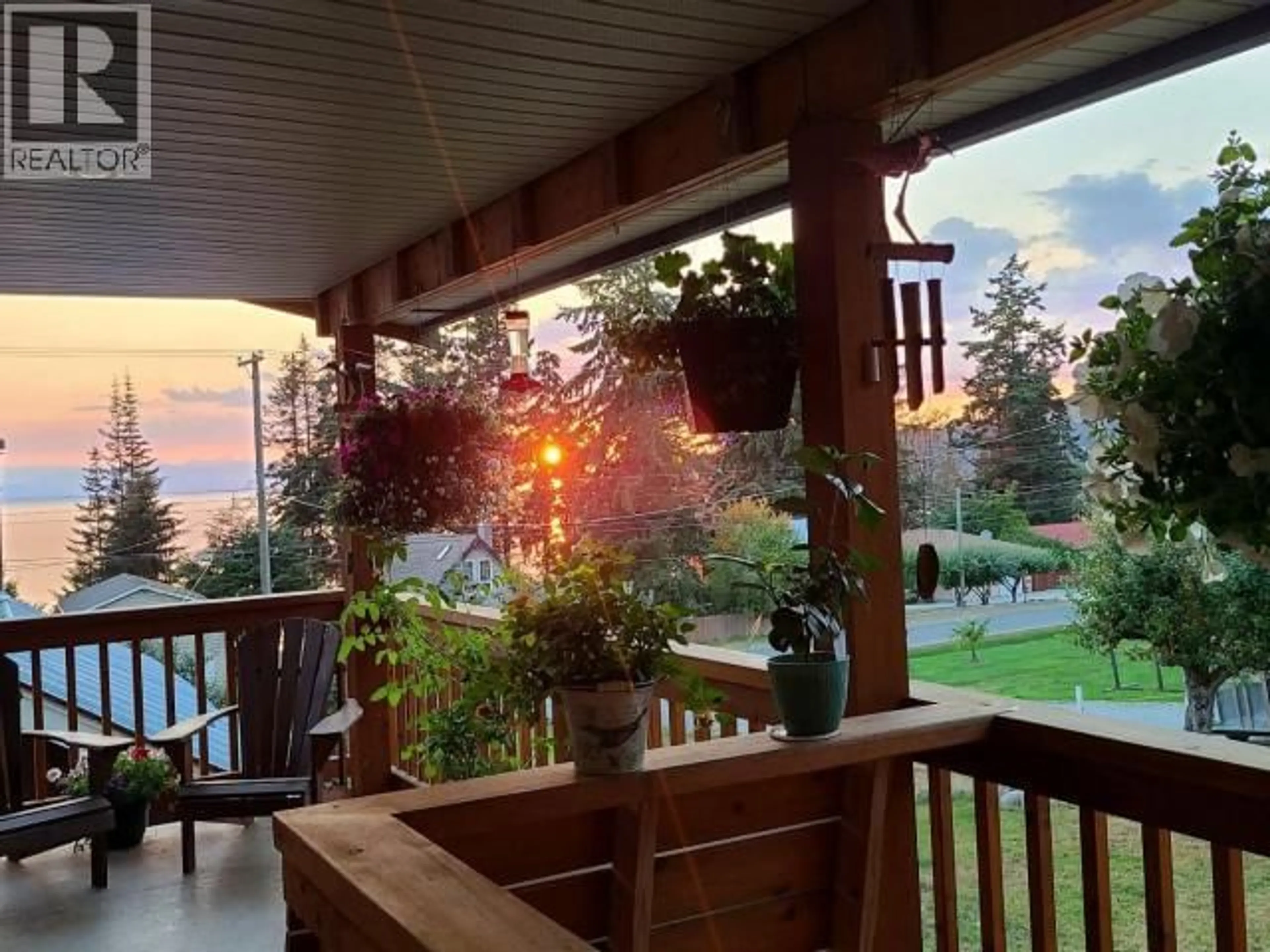 Patio, water/lake/river/ocean view for 5687 GILLIES BAY RD, Texada Island British Columbia