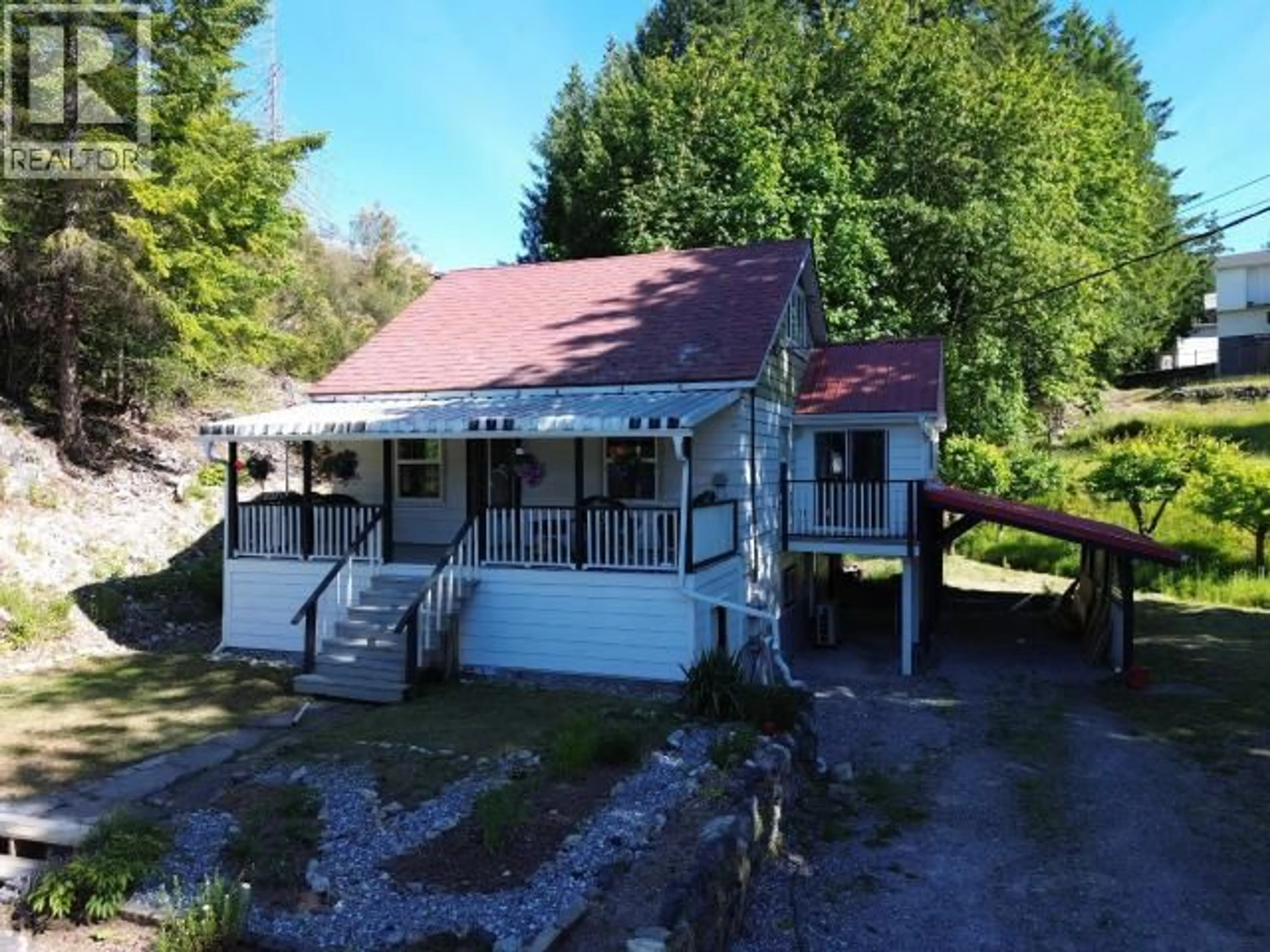 A pic from outside/outdoor area/front of a property/back of a property/a pic from drone, building for 2056 MARBLE BAY ROAD, Texada Island British Columbia V0N3K0