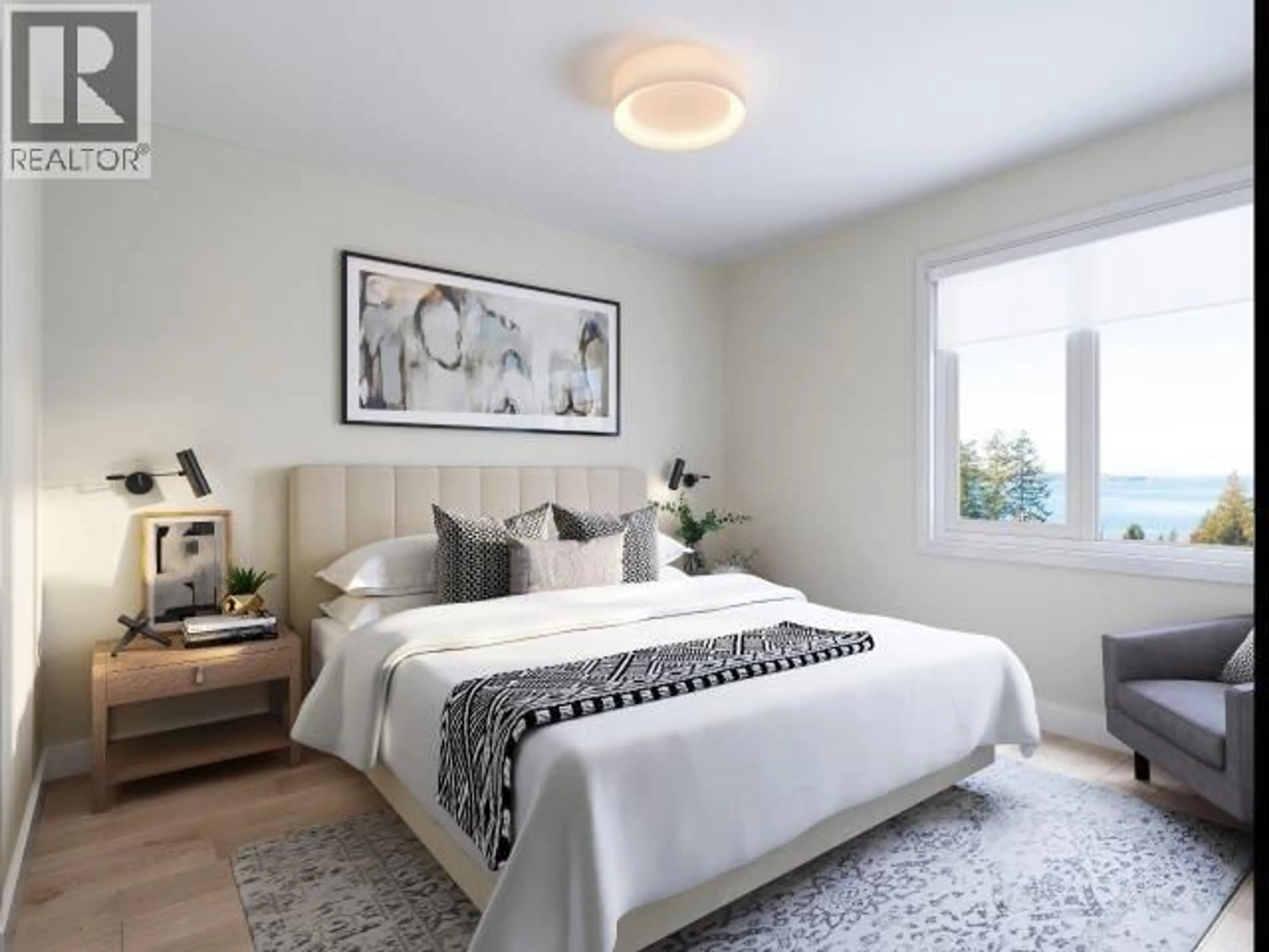 Bedroom with bed, unknown for 202 - 7020 TOFINO STREET, Powell River British Columbia