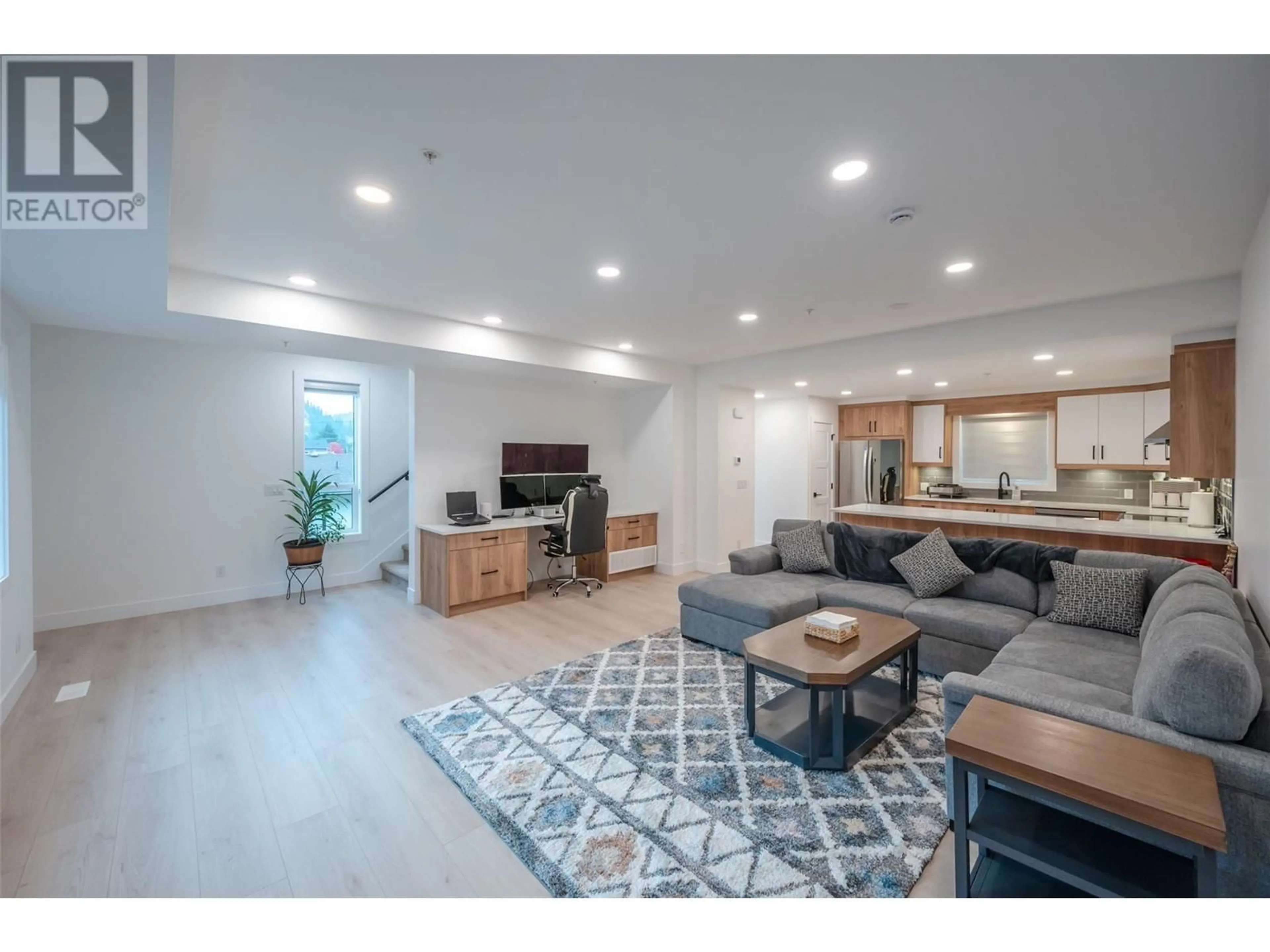 Living room, wood floors for 10615 ELLIOTT Street Unit# 101, Summerland British Columbia V0H1Z2