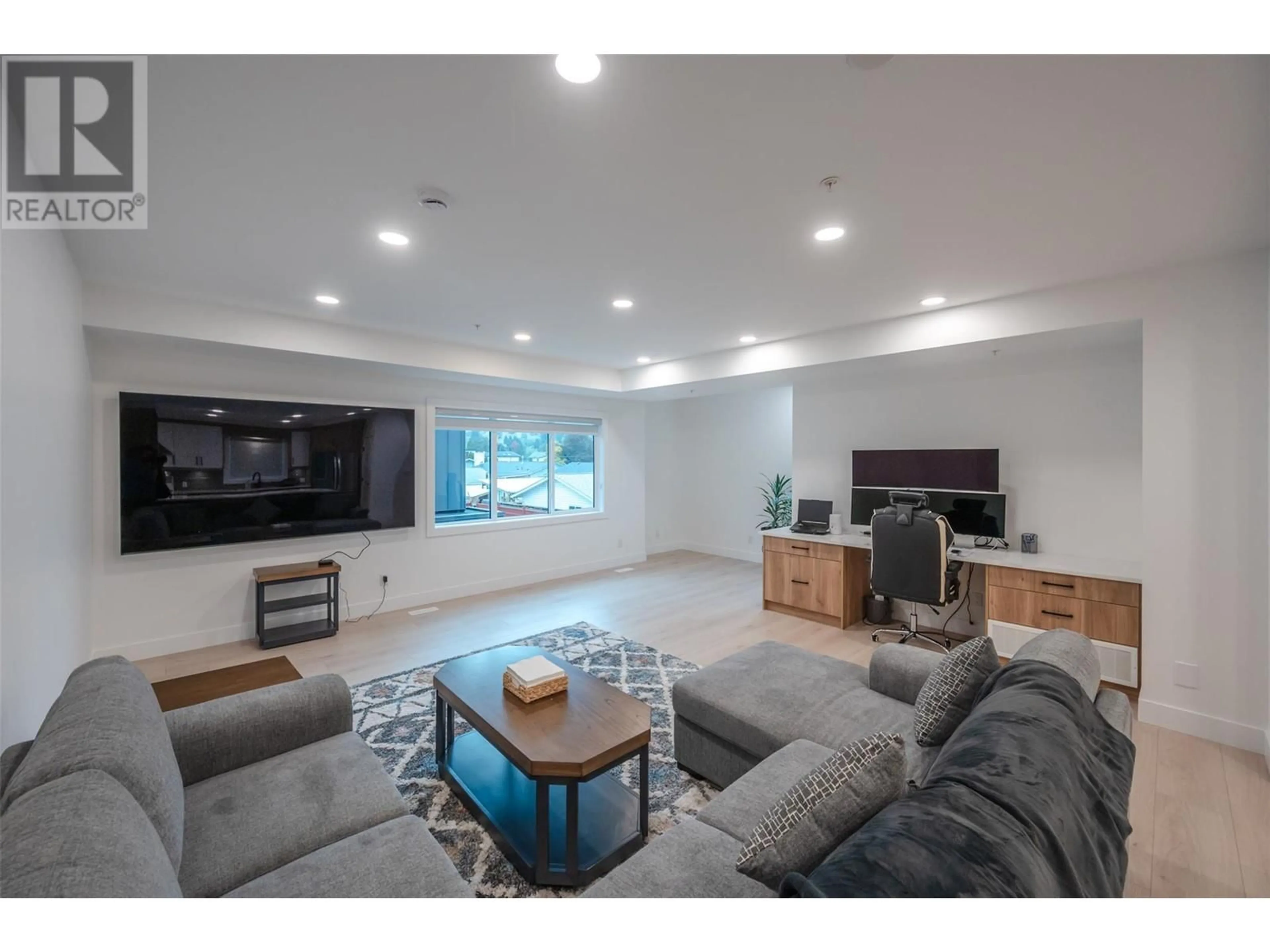 Home theater for 105 - 10615 ELLIOTT STREET, Summerland British Columbia V0H1Z2