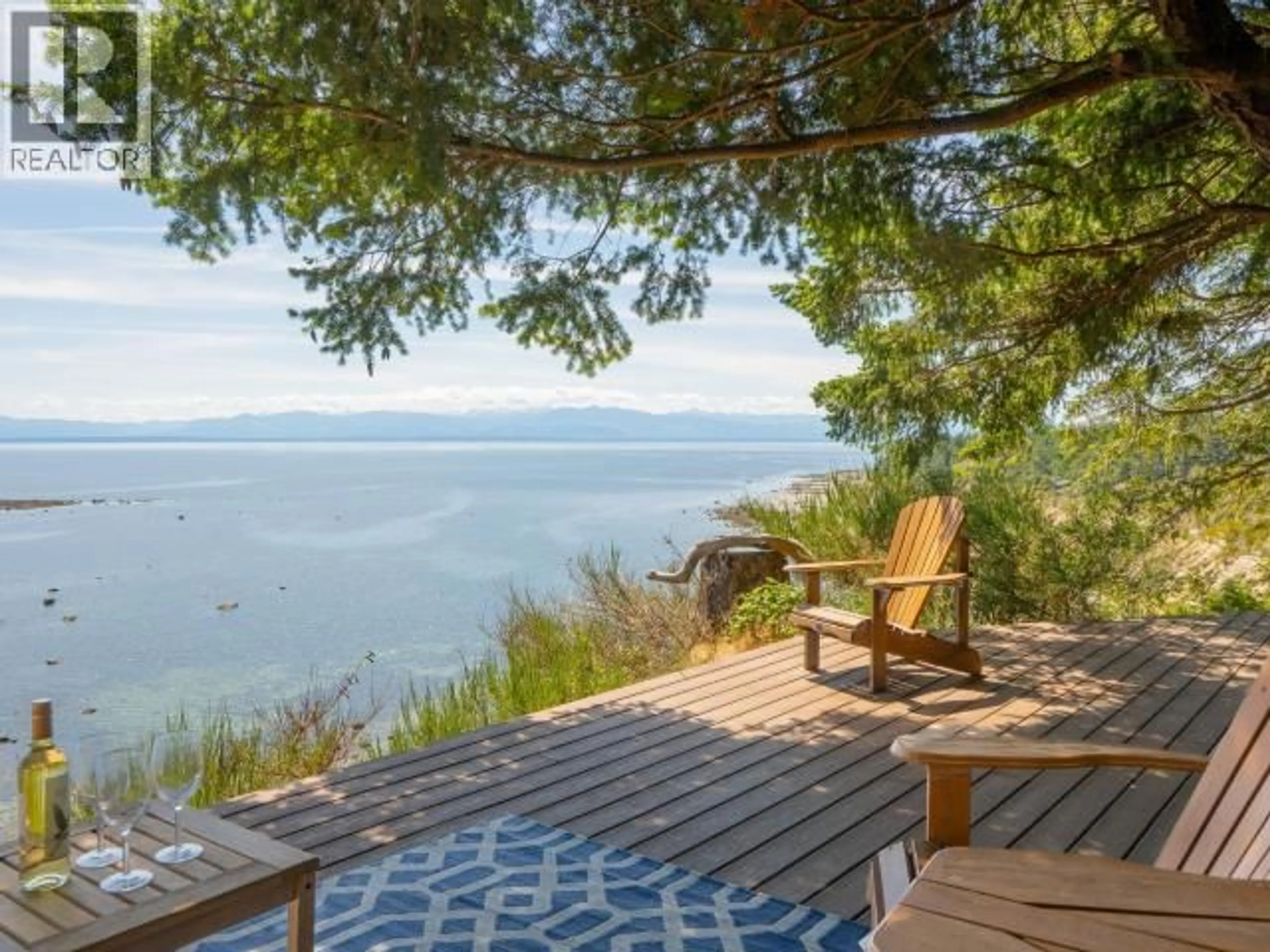 Patio, water/lake/river/ocean view for 2902 ARBUTUS LANE, Savary Island British Columbia V0N2G0