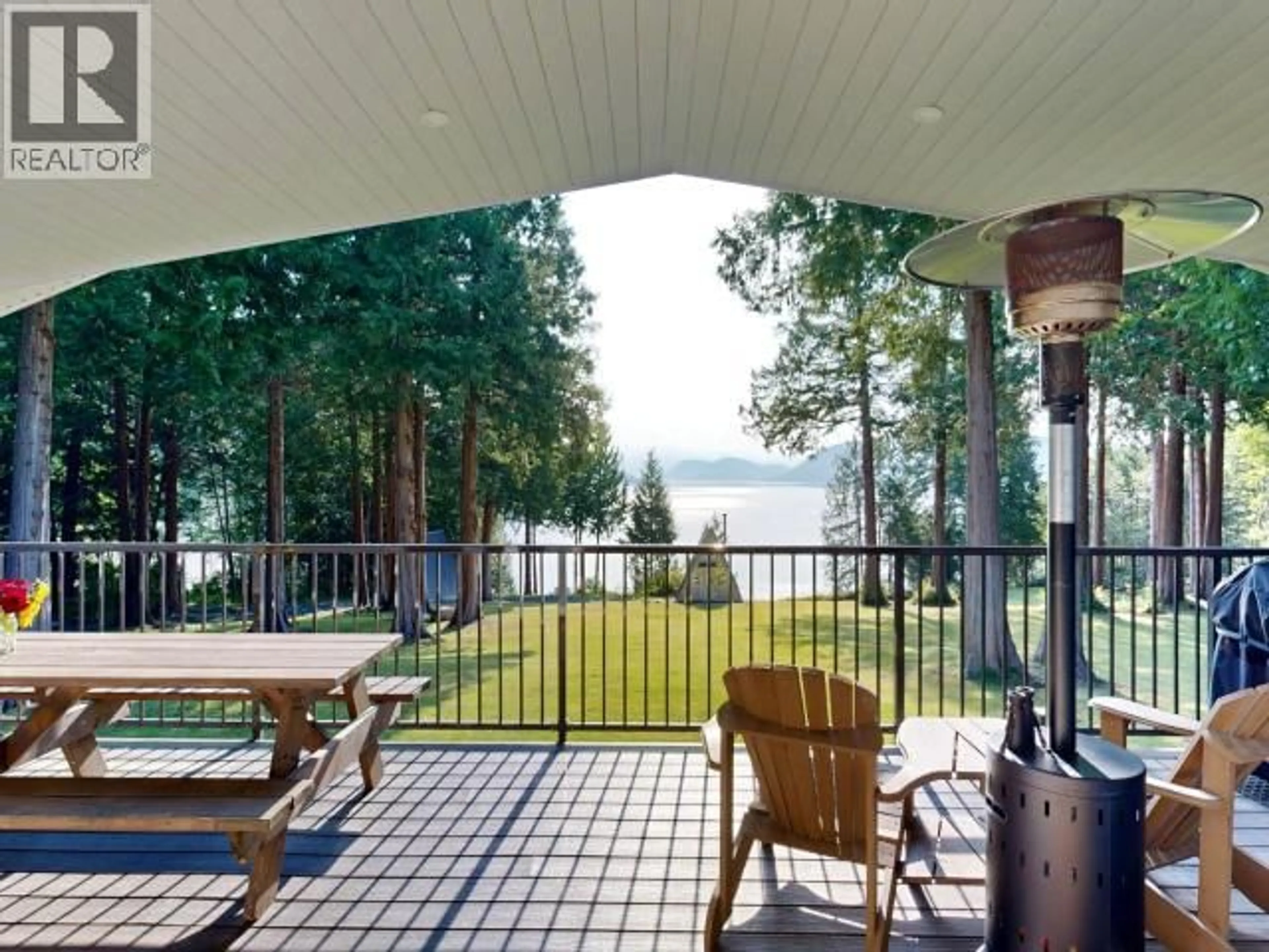 Patio, water/lake/river/ocean view for 2158 ROBERTS ROAD, Powell River British Columbia V8A0M8