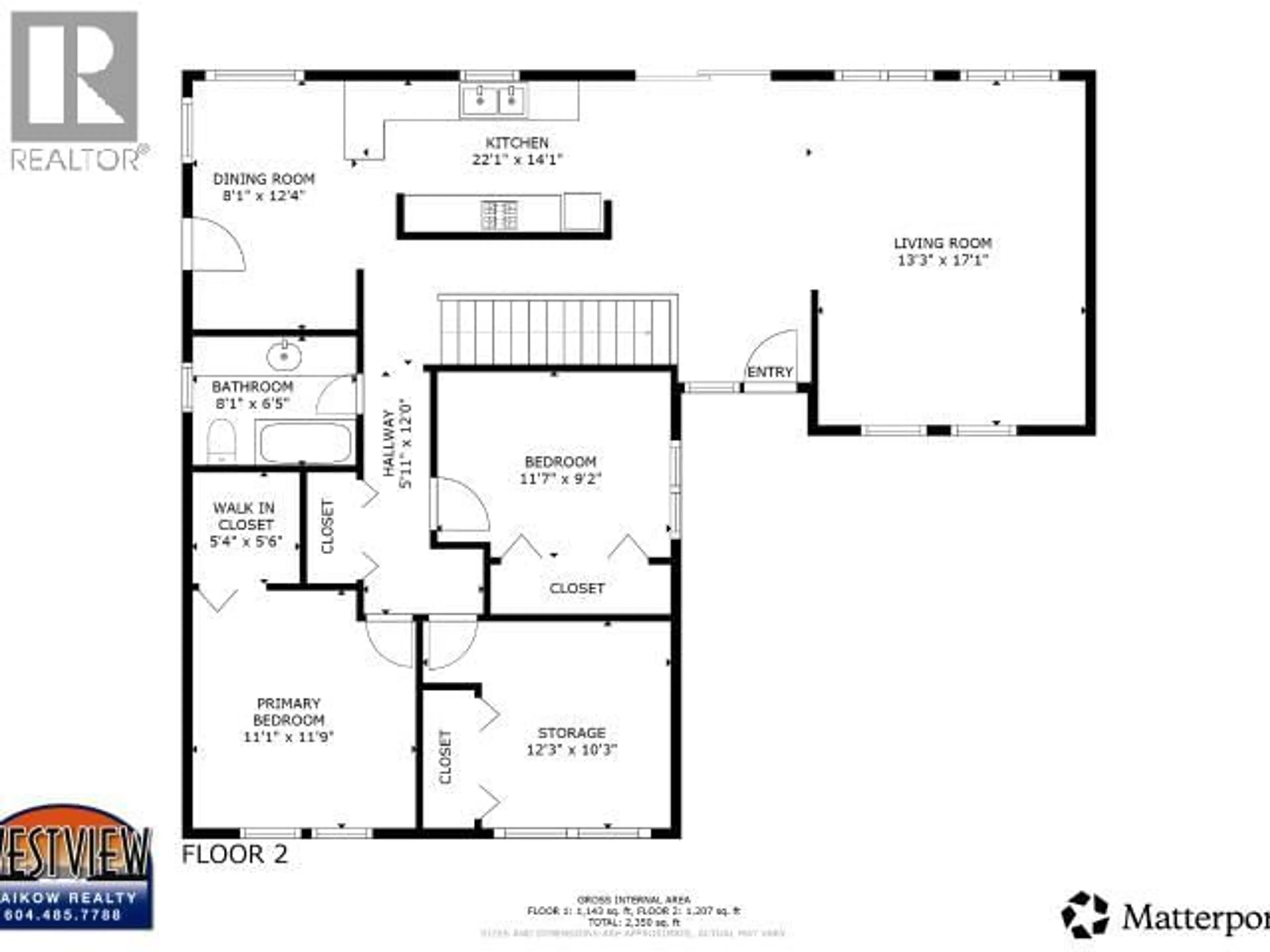 Floor plan for 7170 WESTMINSTER STREET, Powell River British Columbia