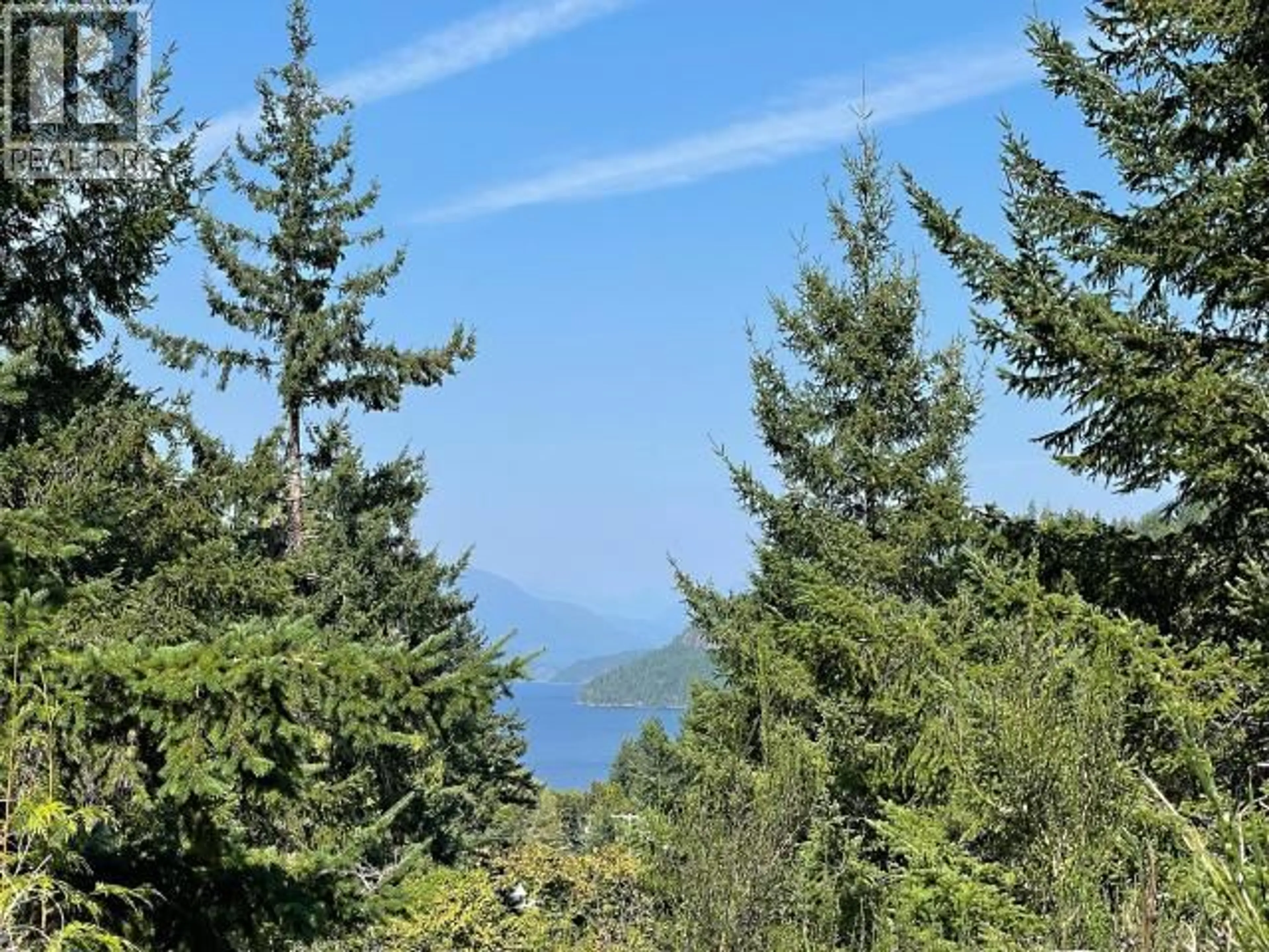 A pic from outside/outdoor area/front of a property/back of a property/a pic from drone, forest/trees view for 6866 CRANBERRY STREET, Powell River British Columbia V8A3Z5