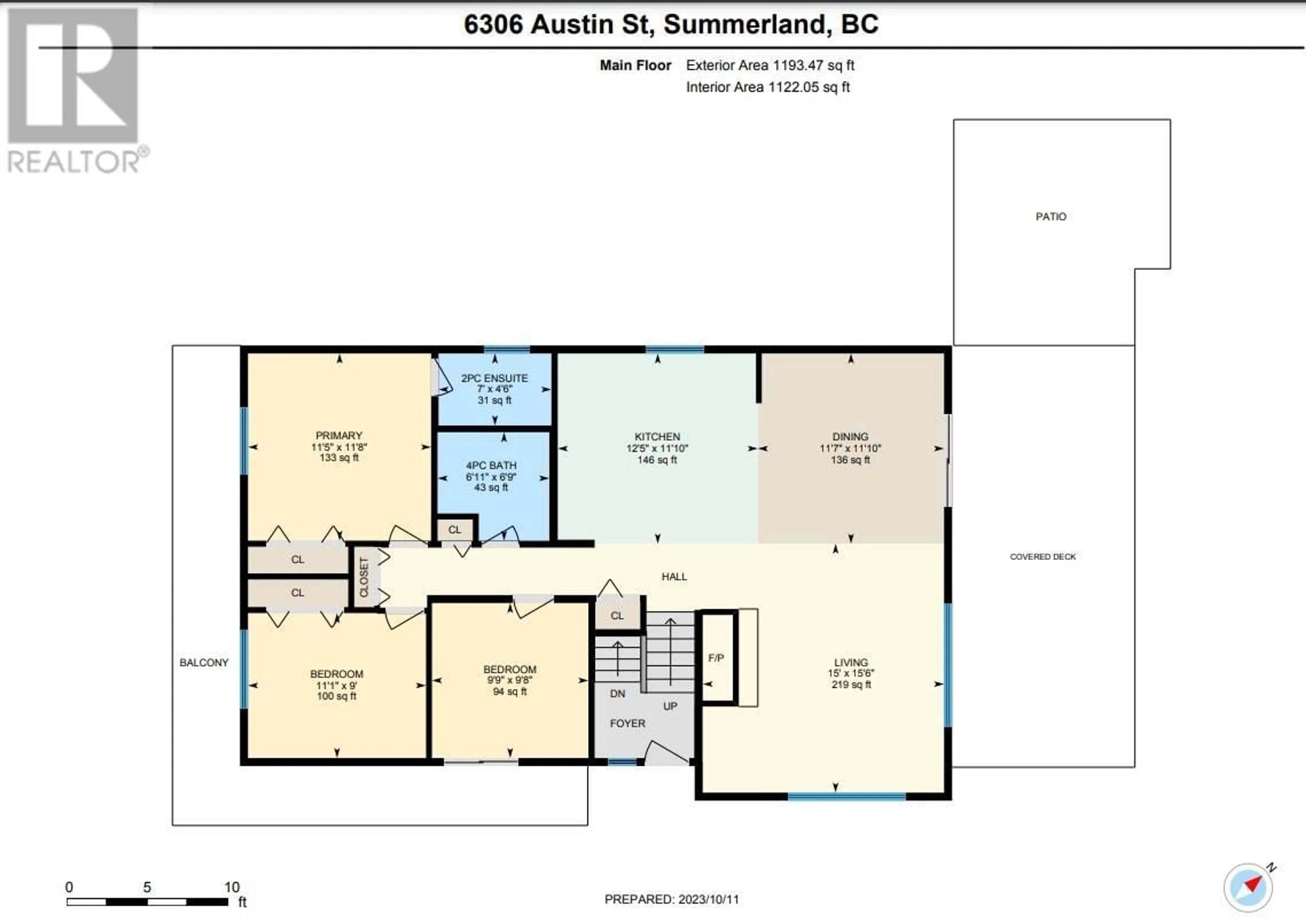 Floor plan for 6306 AUSTIN Street, Summerland British Columbia V0H1Z1